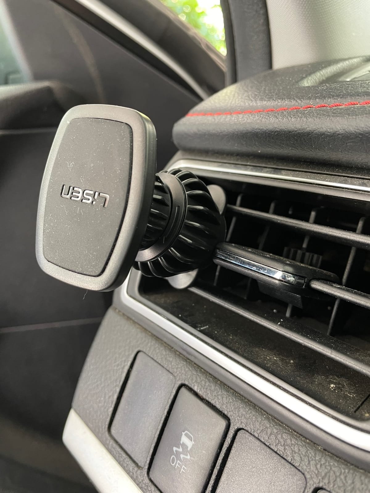 LISEN Magnetic Phone Holder for Car, Car Vent Phone Mount Holder with Ultra 6 Strong Magnets customer photo 2