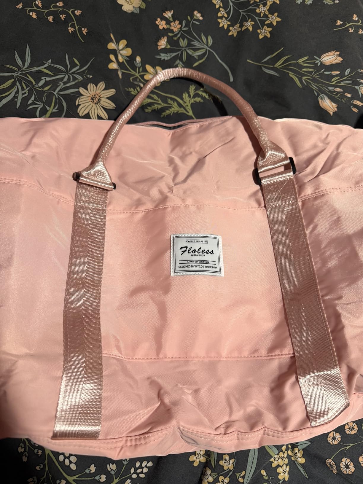 Travel Duffel Bag, Carry On Overnight Weekender Bags for Women | Travel Bag with Wet Pocket & Trolley Sleeve, For Spirit Airlines 18x14x8 Personal Item Bag customer photo 2