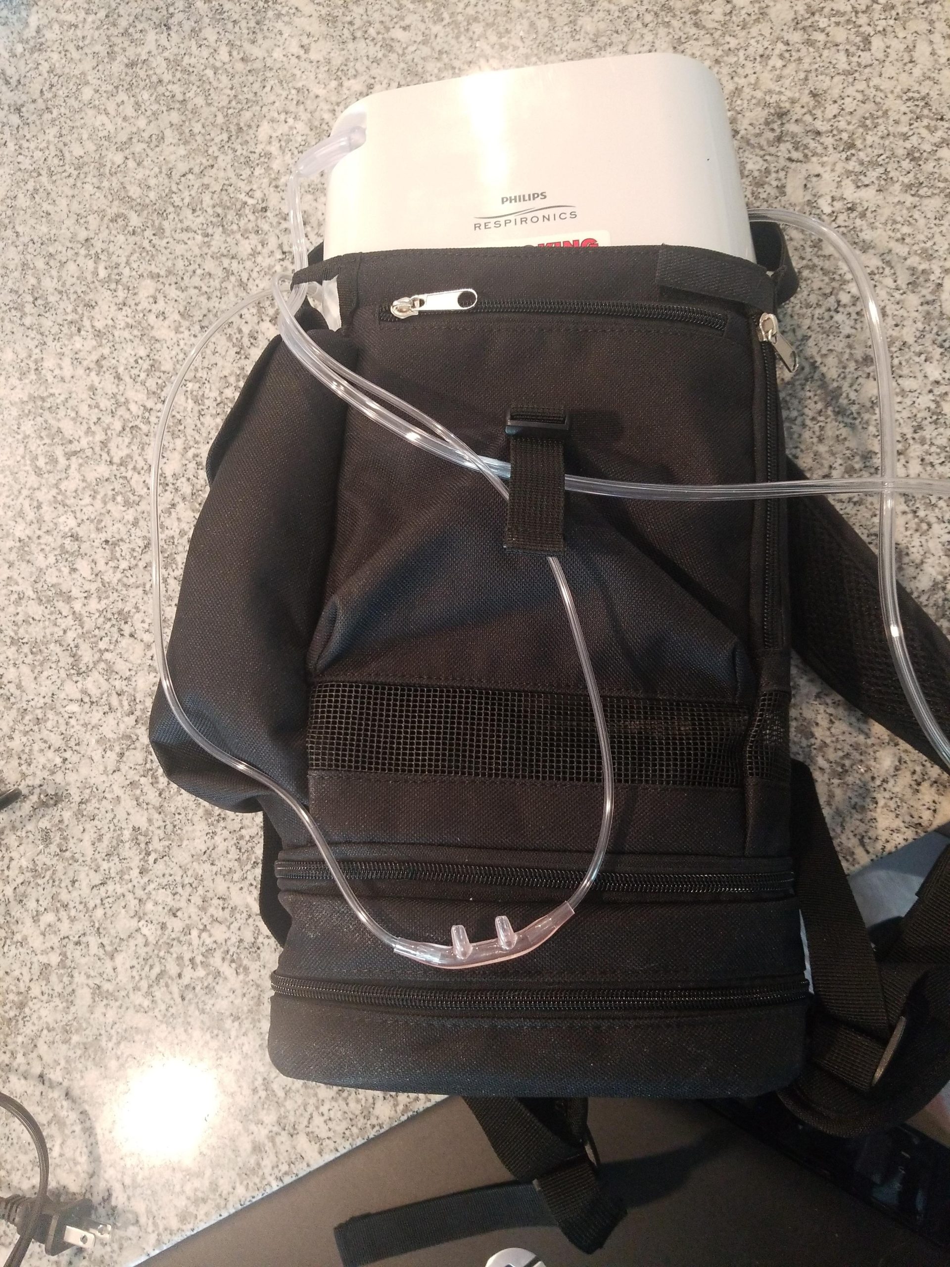 O2totes Backpack fit for Philips Respironics SimplyGo Mini POC (only fits the SimplyGo mini, not the regular) customer photo 1