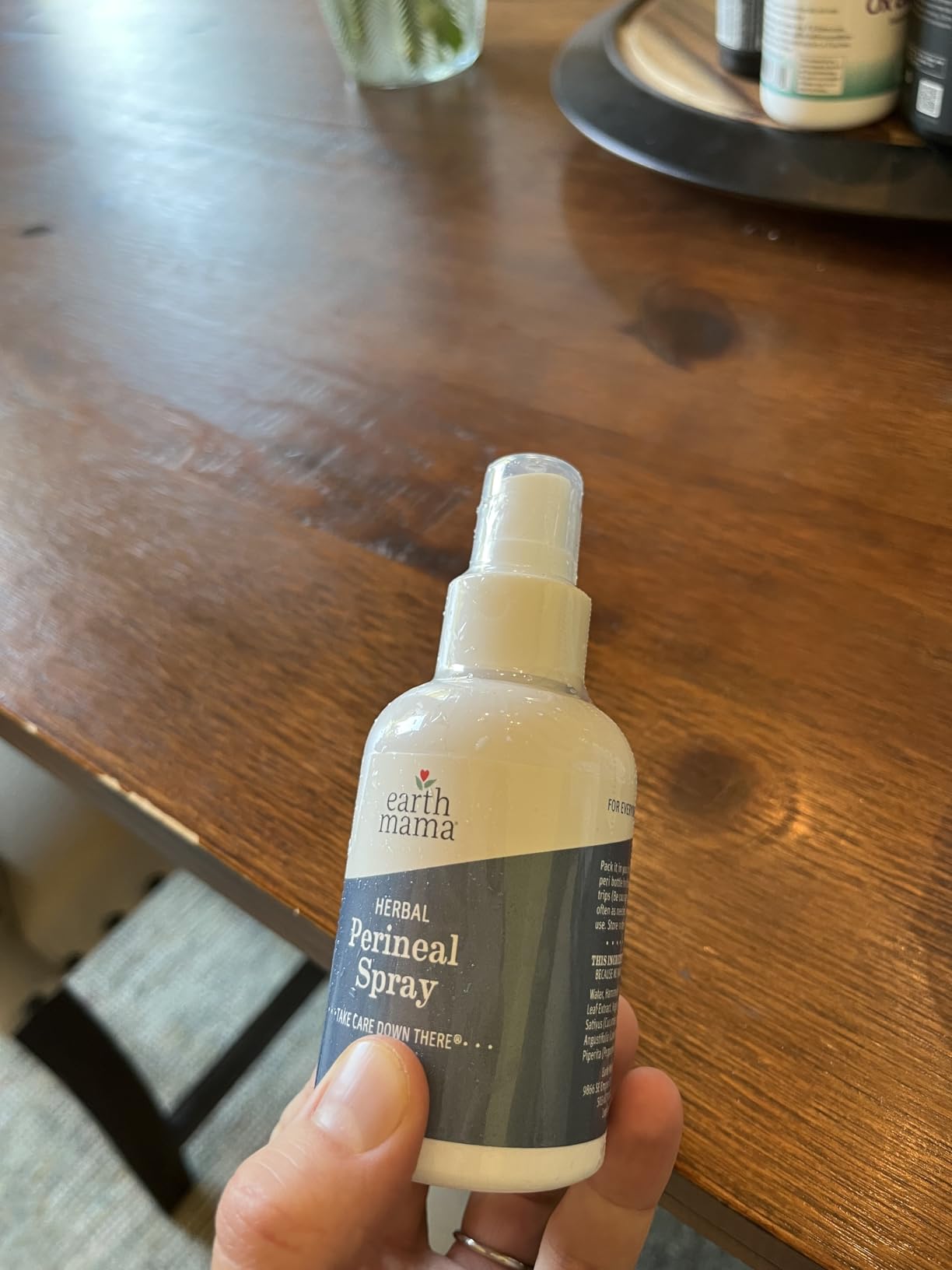 Earth Mama - Postpartum Recovery Kit - 3-Piece | Take Care Down There Trifecta with Organic Perineal Balm, Sitz Bath & Herbal Peri Spray, Set customer photo 1