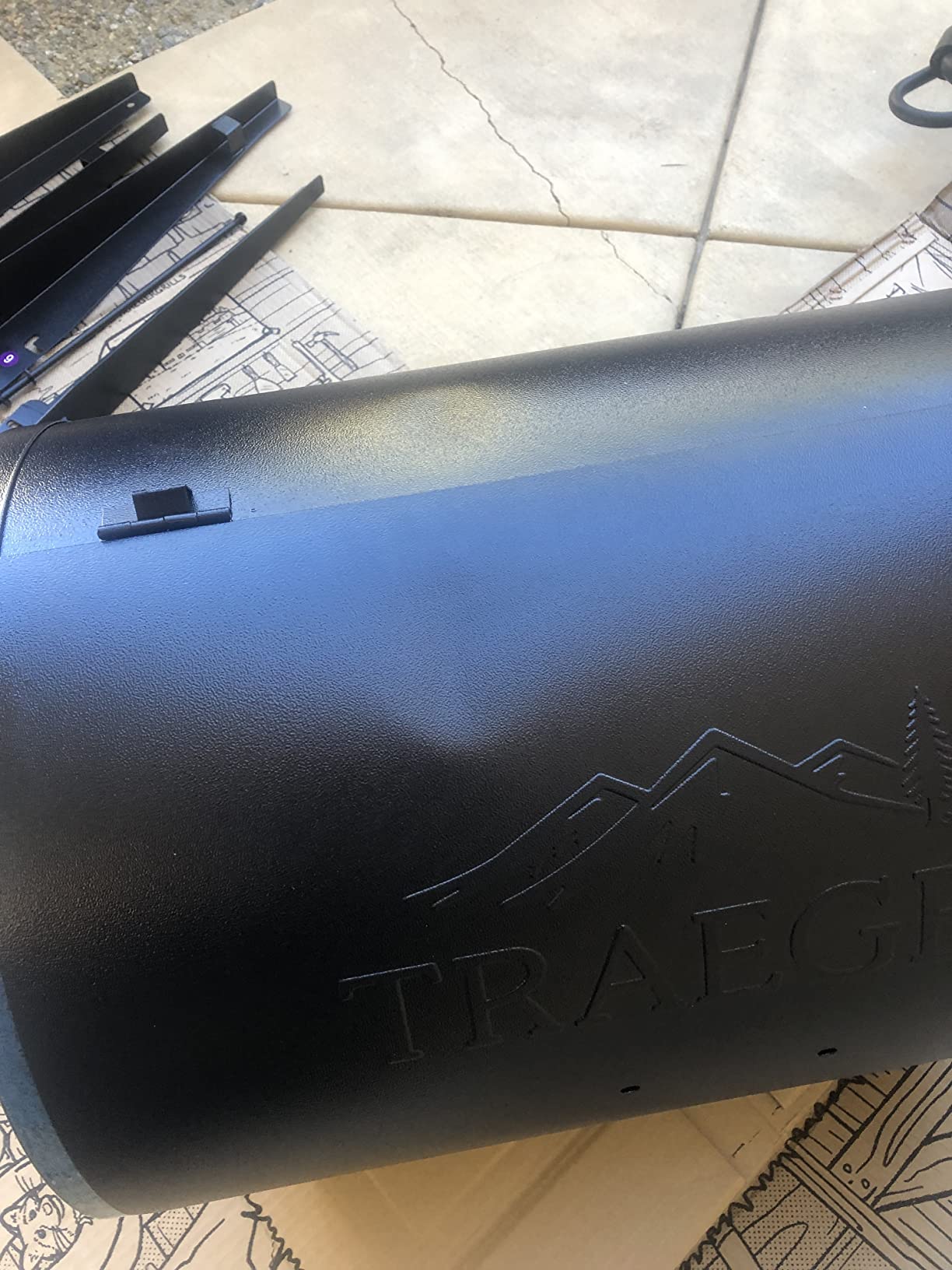 Traeger Tailgater Portable Wood Pellet Grill & Smoker, 300 Sq In, Foldable Legs, 6-in-1 Versatility customer photo 1