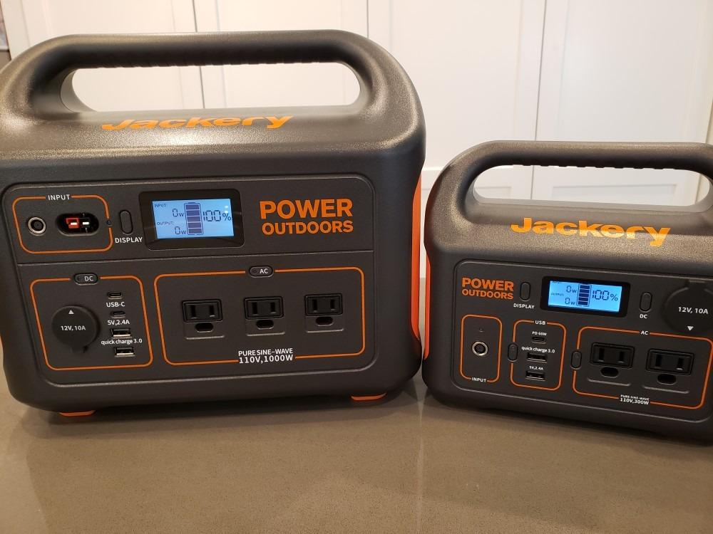 Jackery Explorer 300 Portable Power Station, 292Wh | Backup LiFePO4 Battery, Solar Generator for Outdoors, Camping, Travel, Hunting, Blackout (Solar Panel Optional) customer photo 2