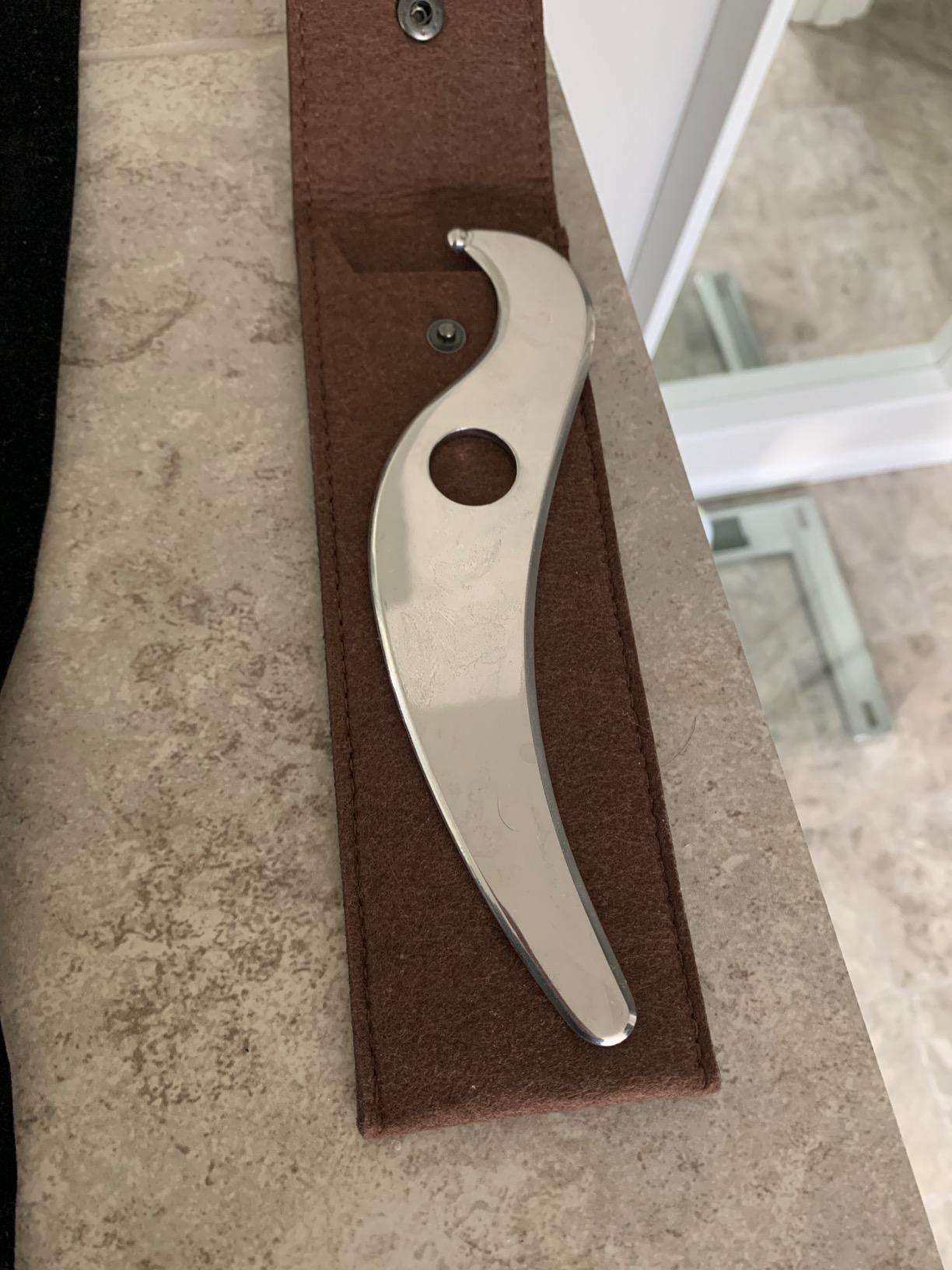 Gua Sha Massage Tools - Muscle Scraping Tool for Scar Tissue and Soft Tissue Treatment customer photo 1