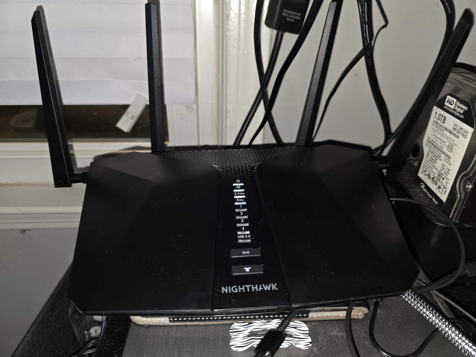 NETGEAR Nighthawk 6-Stream AX5400 WiFi 6 Router (RAX50) - AX5400 Dual Band Wireless Speed (Up to 5.4 Gbps) | 2,500 sq. ft. Coverage customer photo 2