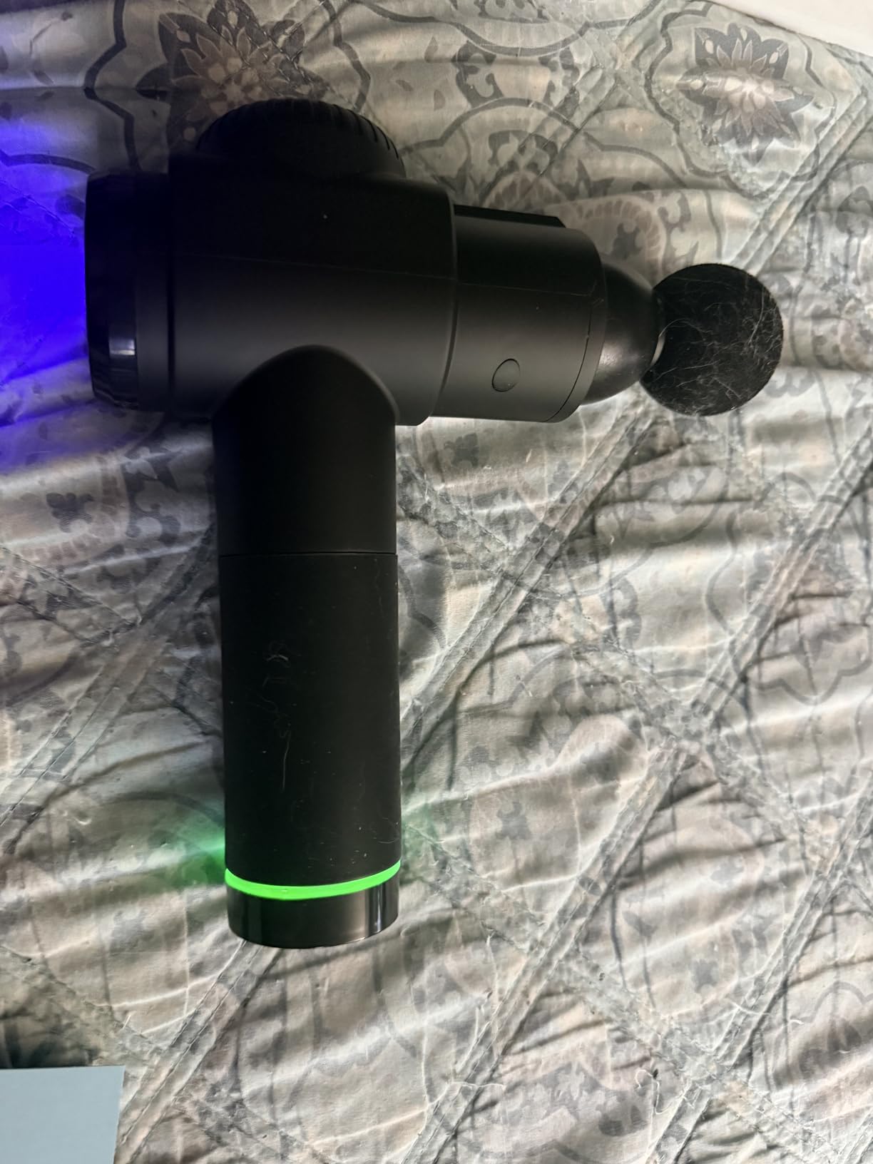 TOLOCO Massage Gun, Deep Tissue Back Massage for Athletes for Pain Relief, Percussion Massager with 10 Massages Heads & Silent Brushless Motor customer photo 1