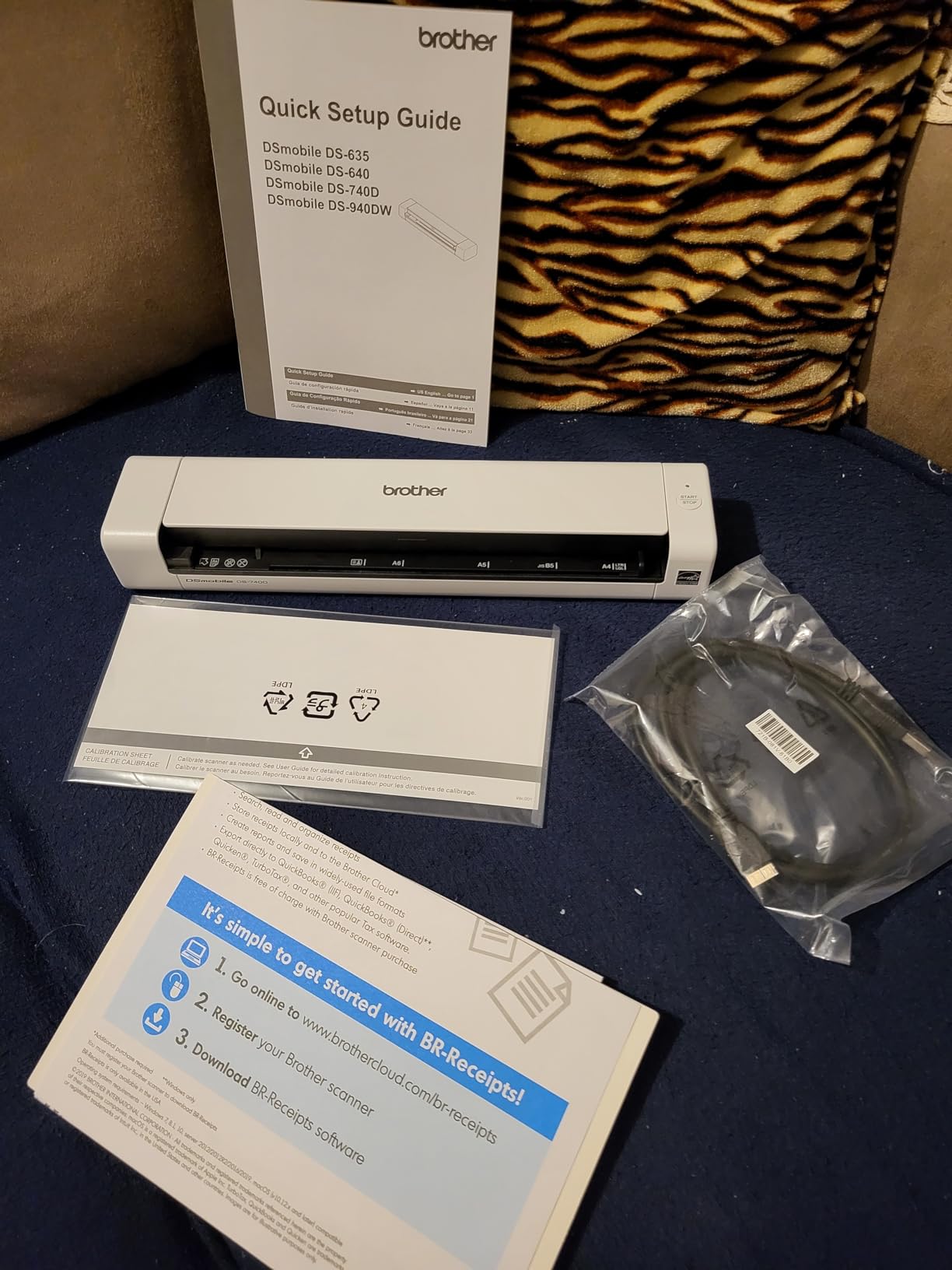 Brother DS-740D Duplex Compact Mobile Document Scanner customer photo 1