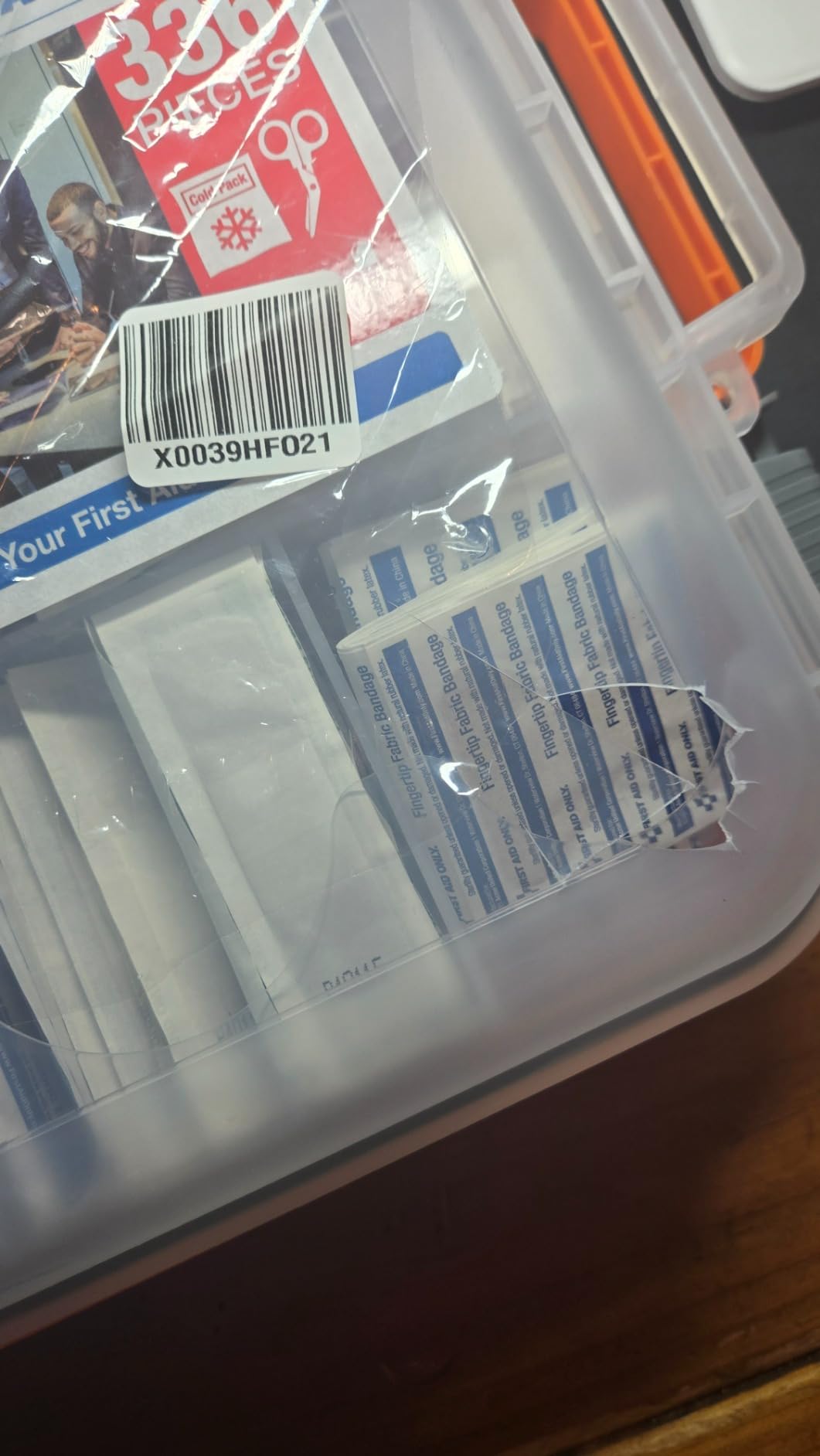 24/7 First Aid OSHA Compliant First aid Kit, All-Purpose 100-Person Emergency First Aid Kit for Business, Home, and Car in Plastic Case with Easy-Slide Latches, 336 Pieces customer photo 2