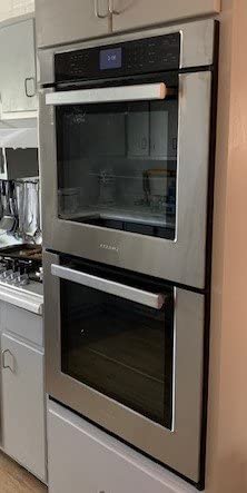 30 in. Haven Coll Double Electric Wall Oven, True Convection, Stainless | Cosmo COS-30EDWC Blue Porcelain, Self Clean Function, 7 Oven Functions, Digital Display, Interior Lighting customer photo 1