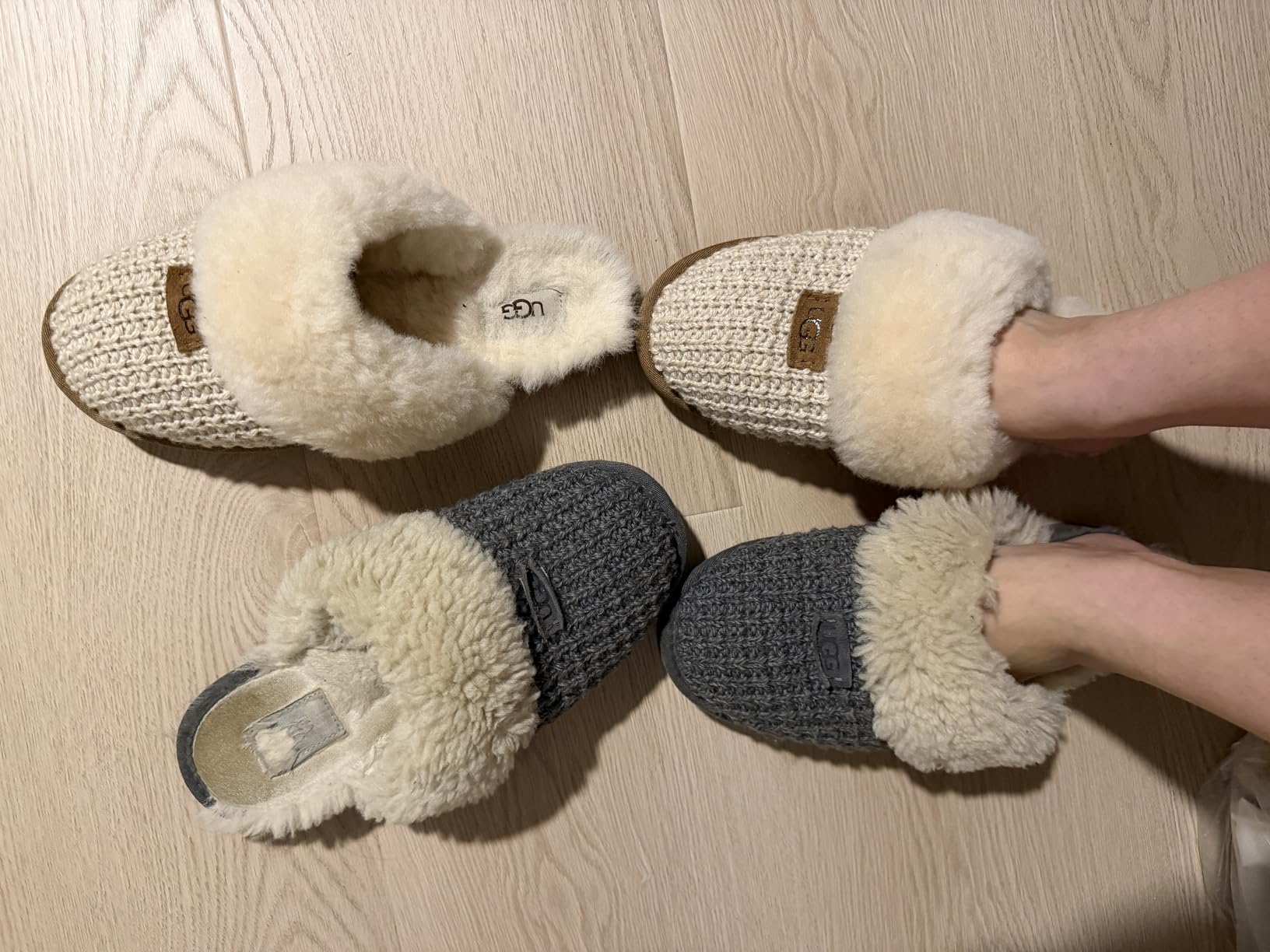 UGG Women's Cozy Sheepskin Slipper customer photo 2