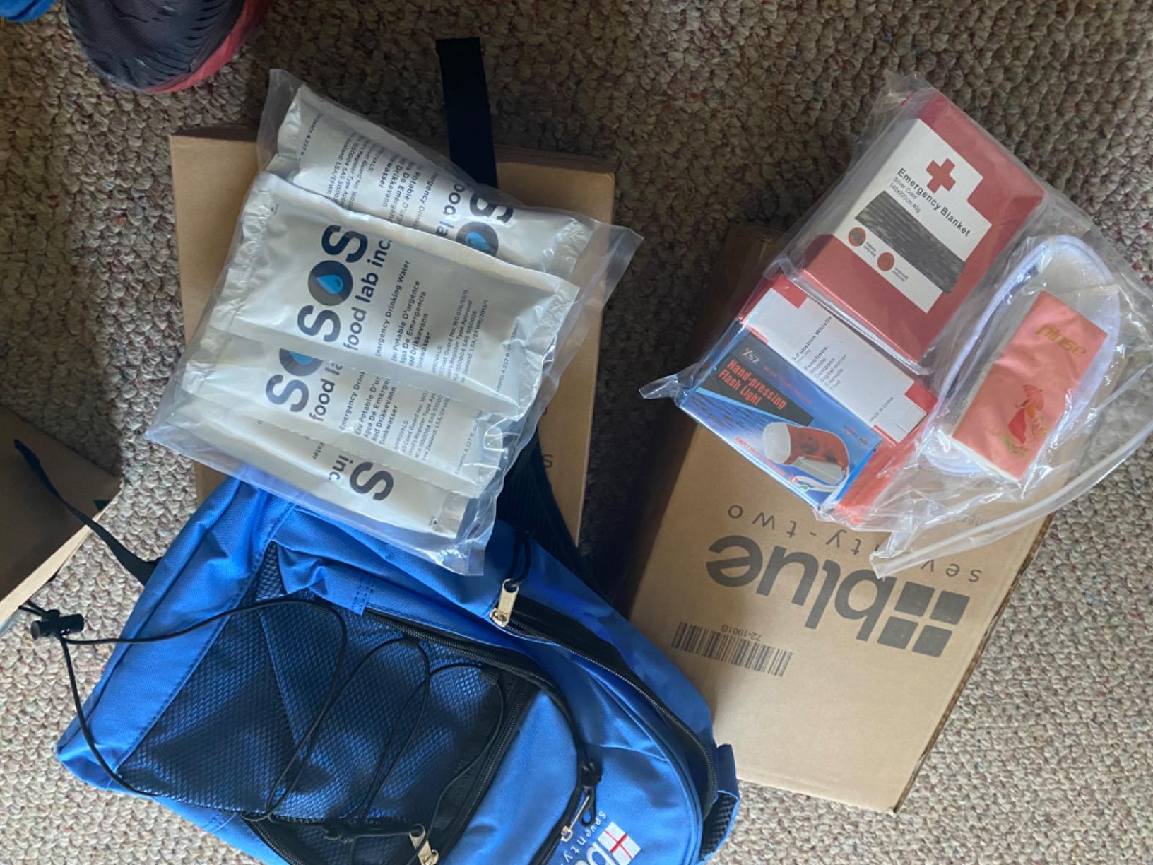 Blue Seventy-Two 72 Hour Emergency Backpack Survival Kits for 1 Person customer photo 1