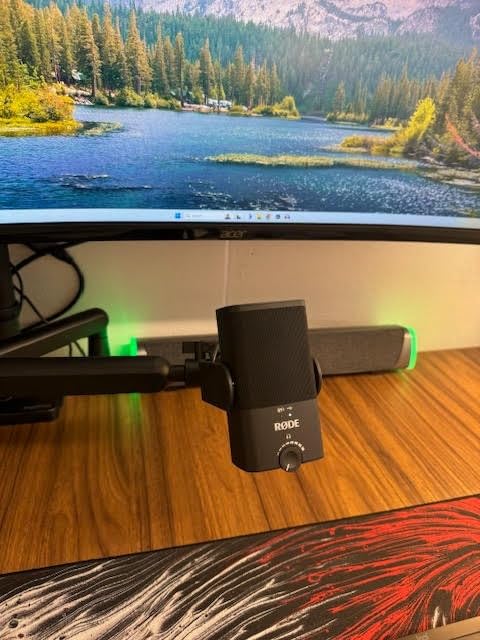 RØDE NT-USB Mini Versatile Studio-quality Condenser USB Microphone customer photo 1