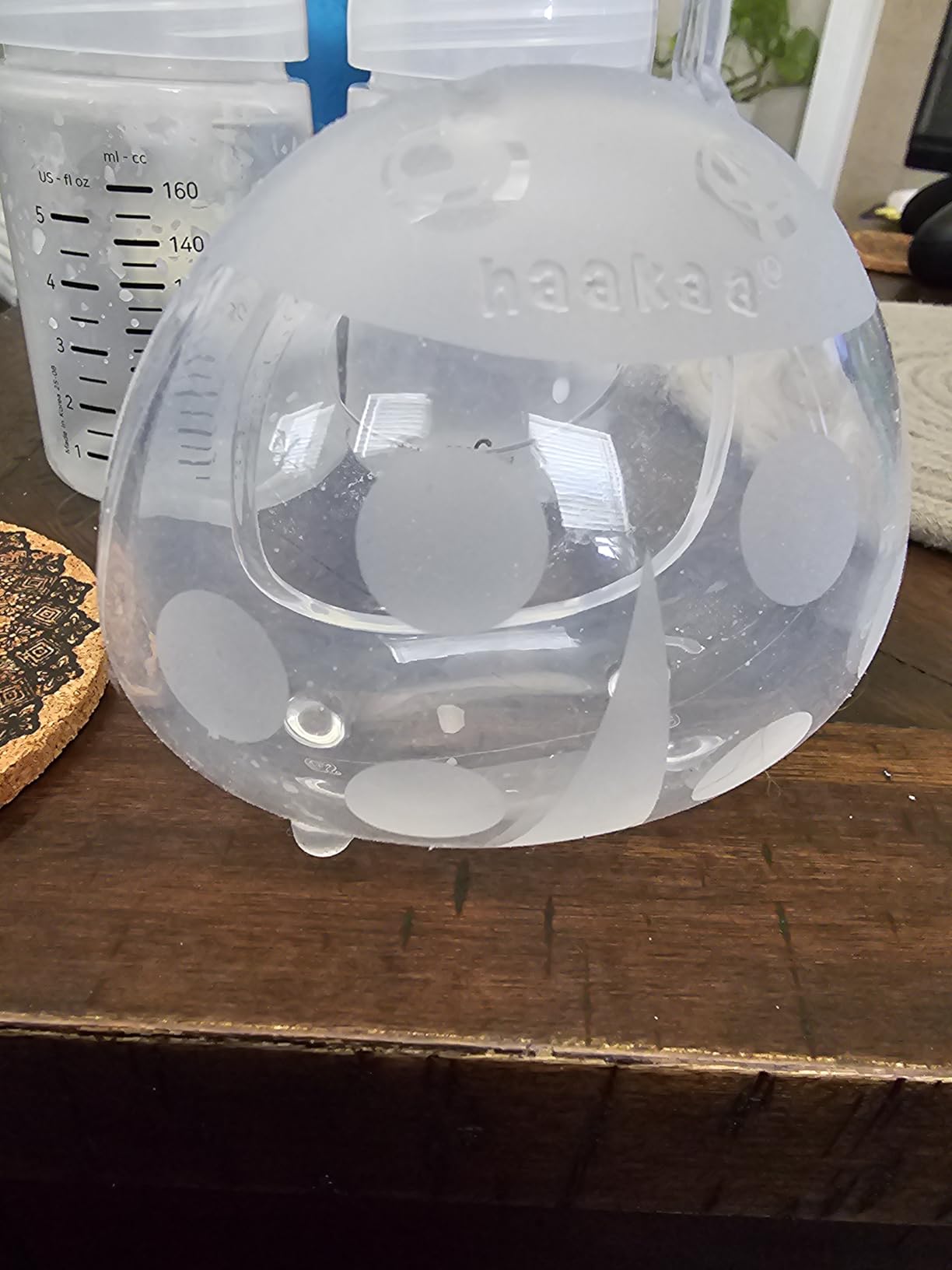 Haakaa Ladybug Breast Milk Collector 2.5oz/75ml, 2PCS | Passive Letdown Catcher customer photo 2