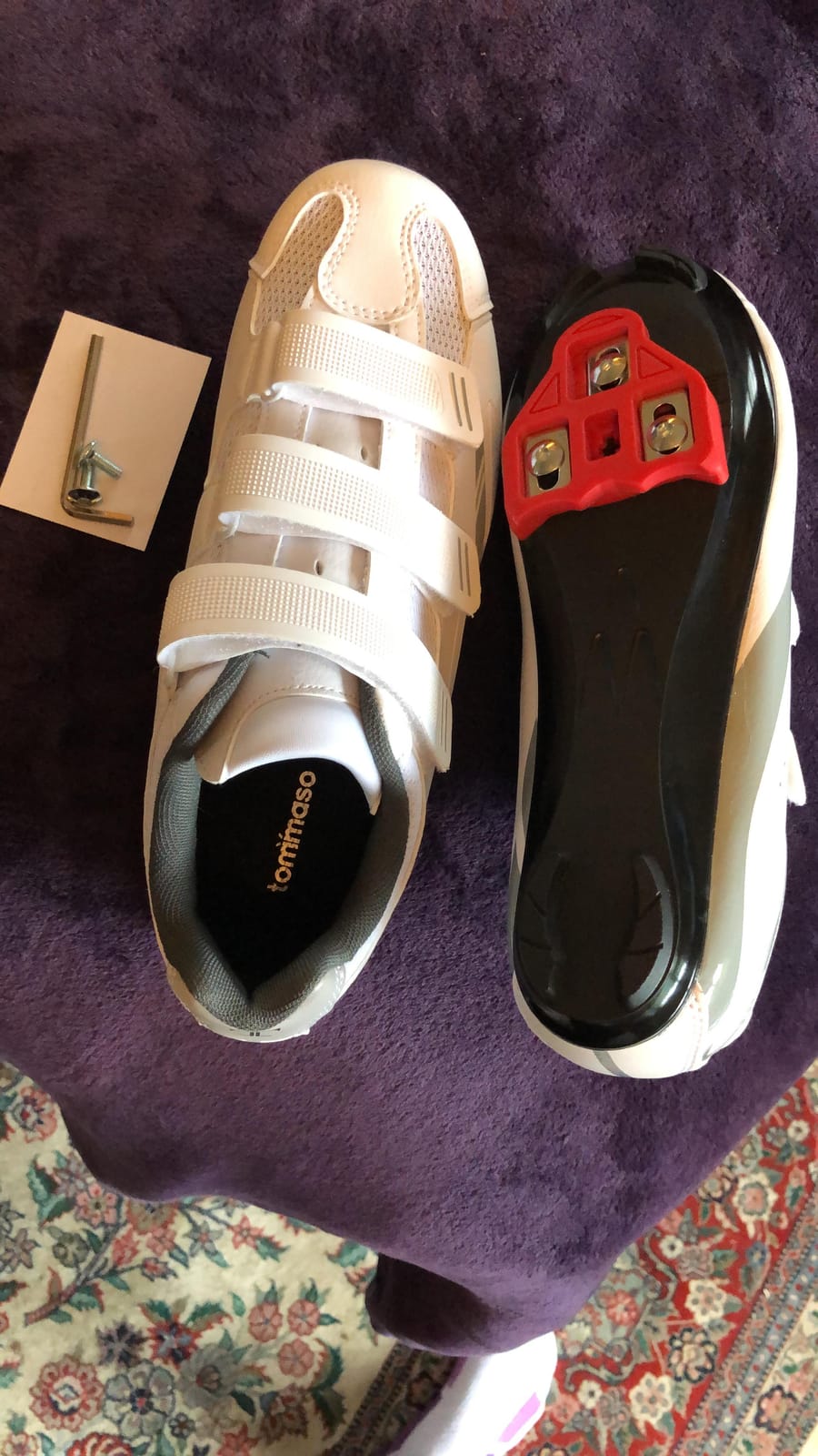Tommaso Pista Peloton Shoes for Women - Ready to Ride with Pre-Installed Delta Cleats for Indoor Bikes & Cycles customer photo 1
