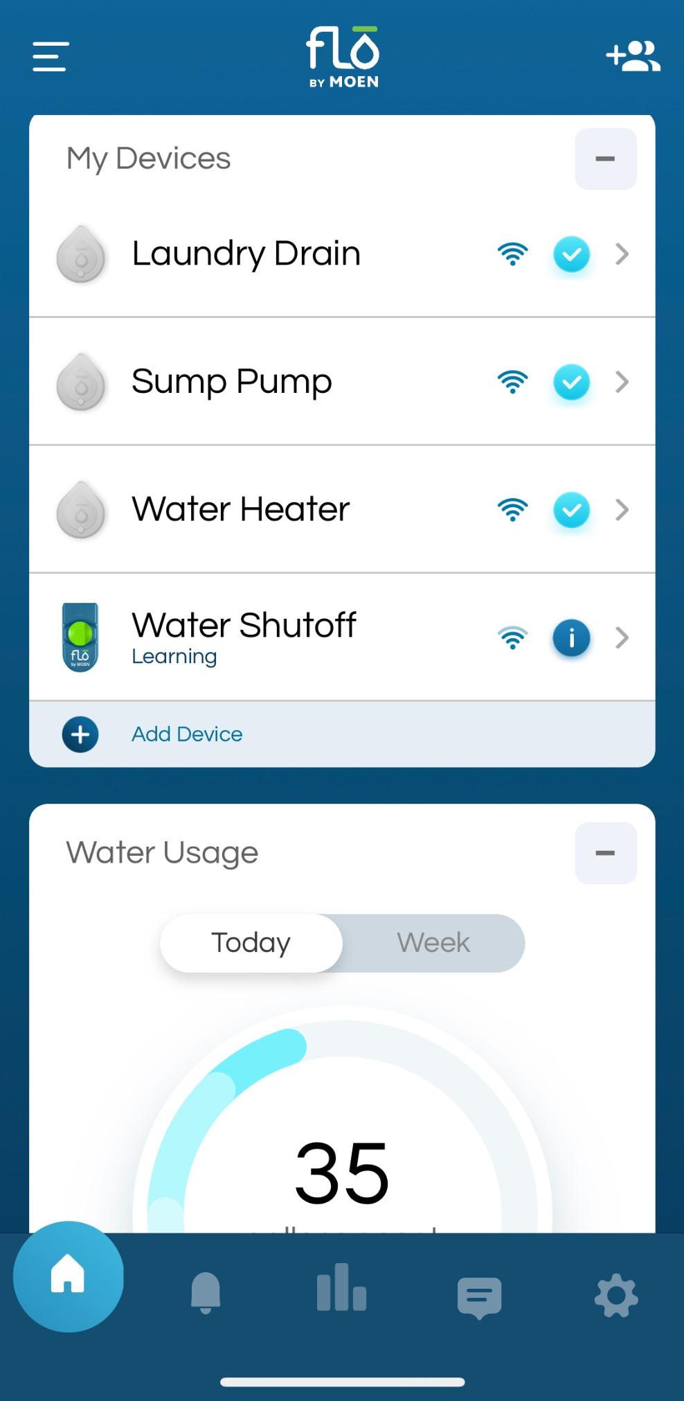 Moen Flo Smart Water Leak Detector, Drip or Flood Sensor Alarm for Home, 1-Pack, White, 920-004 customer photo 1