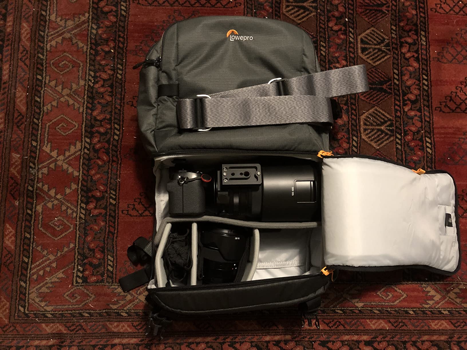 Lowepro Fast Pack BP250AW III Backpack, Camera Backpack for DSLR/Mirrorless, Fits 15