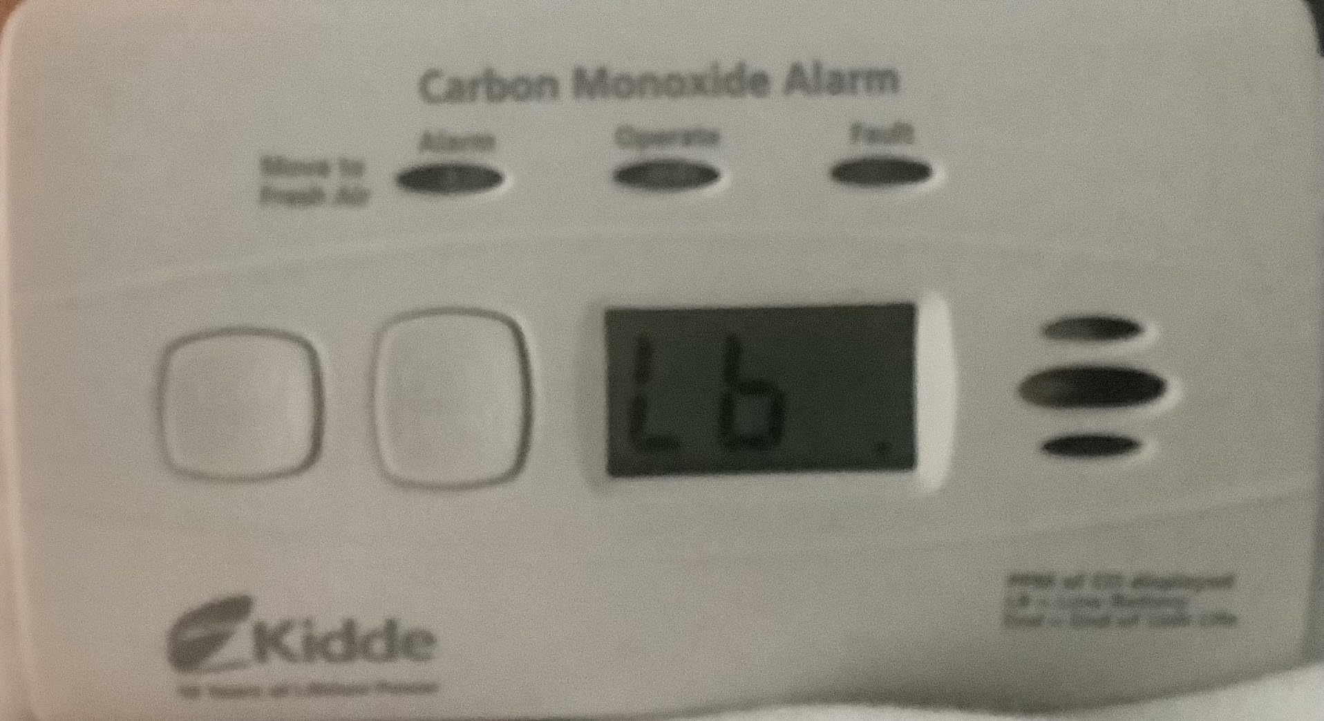 Kidde Carbon Monoxide Detector, 10-Year Battery Powered, Digital Display, LED Status Indicators, 85 dB Alarm, 3rd Edition customer photo 2