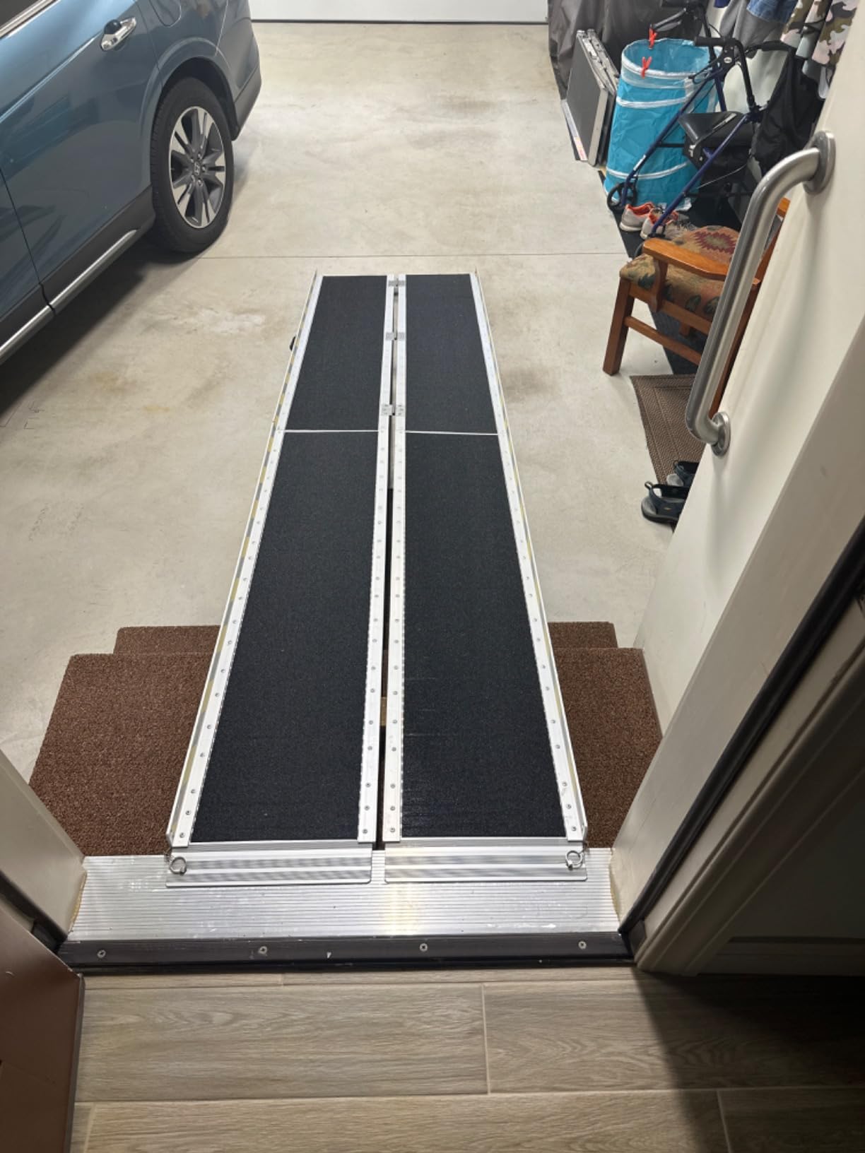 Ruedamann 3 FT Portable Wheelchair Ramp, 30