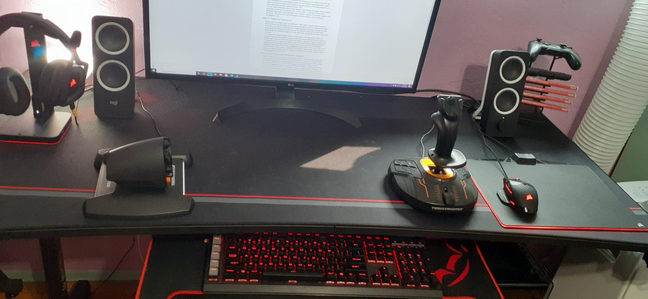 EUREKA ERGONOMIC Gaming Desk 60
