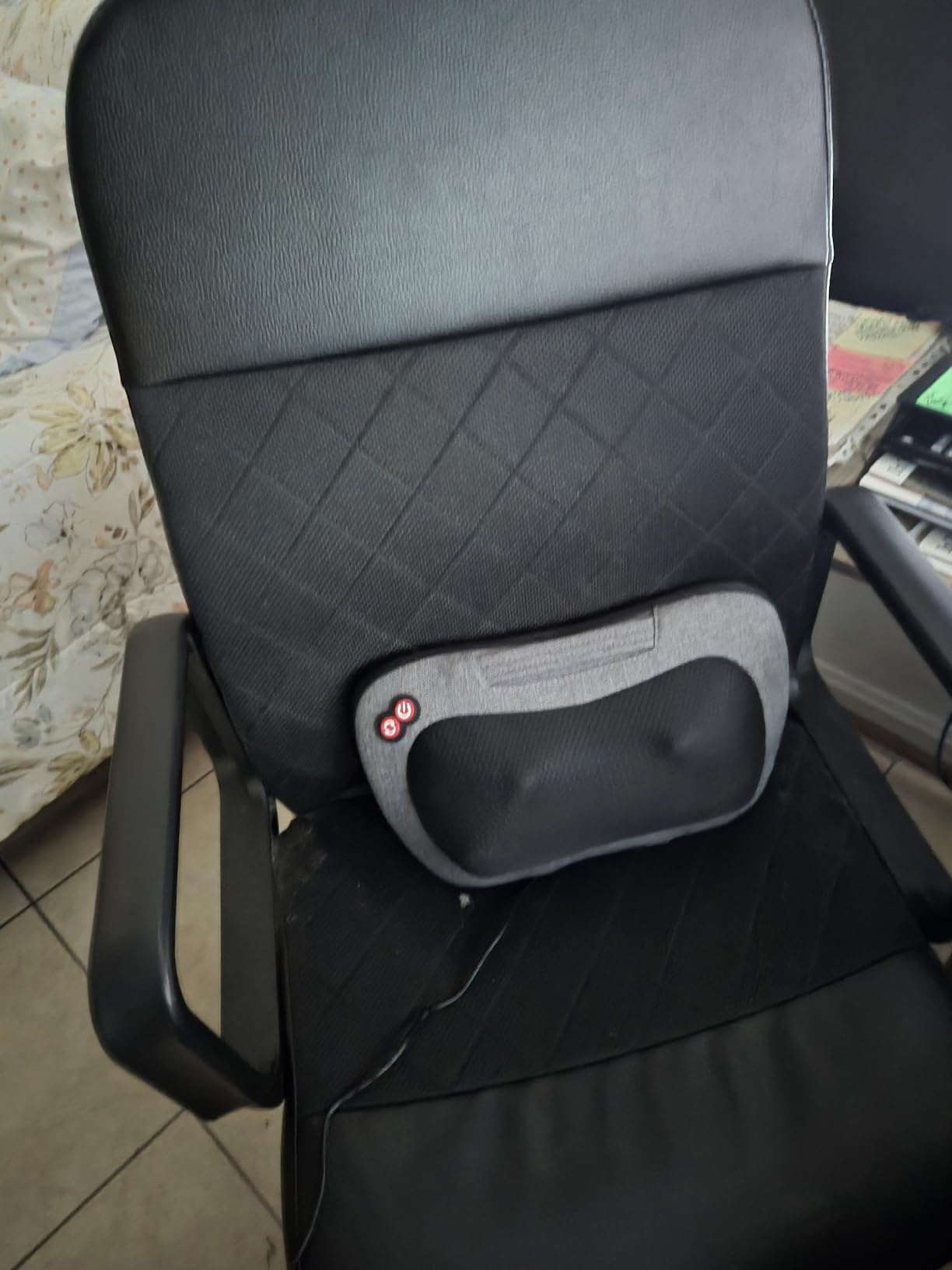 VIKTOR JURGEN Shiatsu Back Massager with Heat, Deep Tissue for Pain Relief customer photo 1