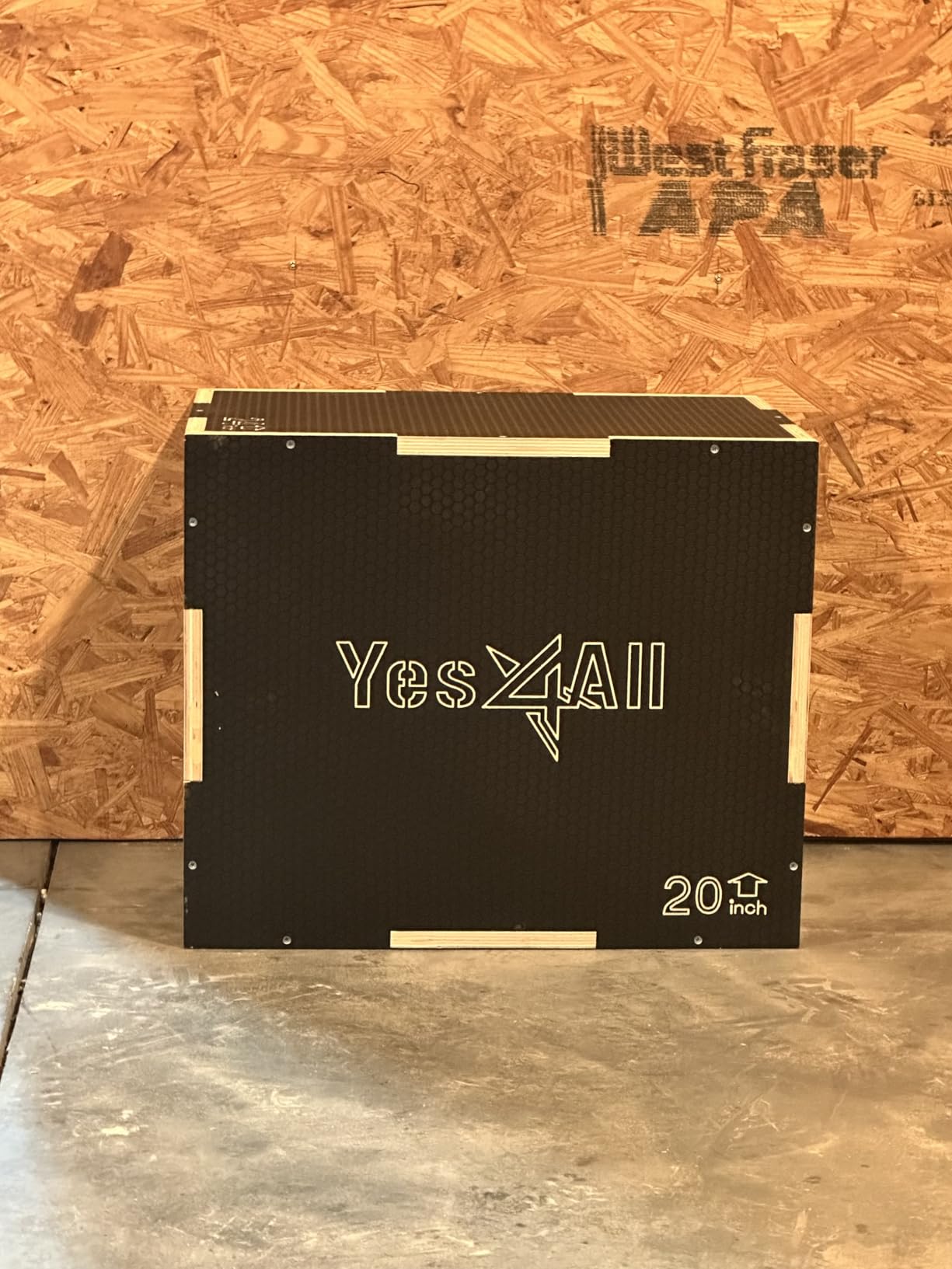 Yes4All 3 in 1 Non-Slip Wooden Plyo Box, Step Up Box for Workout, Plyometric Jump Box customer photo 2