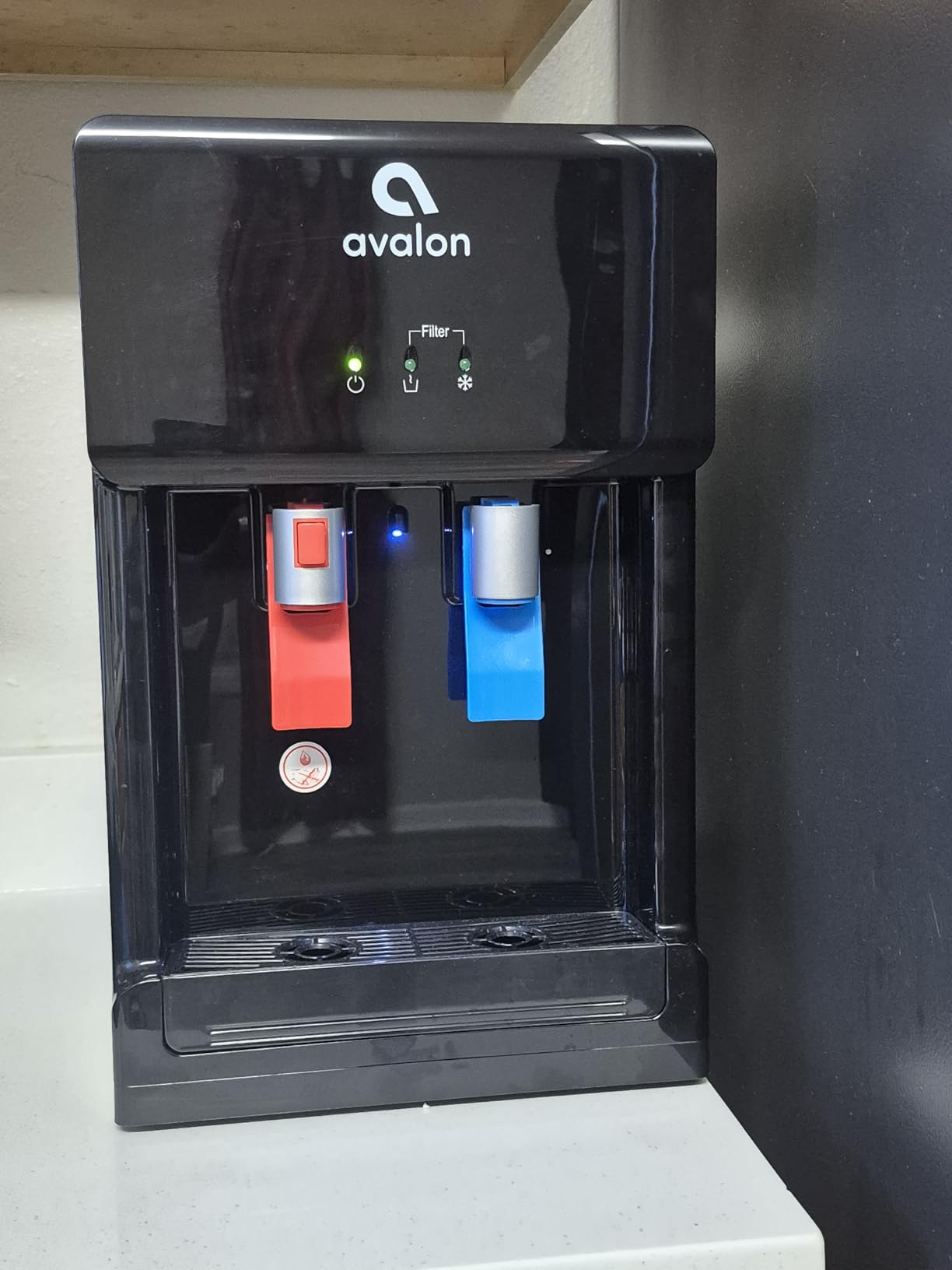 Avalon B8WHT Countertop Bottleless Water Cooler Dispenser - 2 Stage Water Filters and Installation Kit Included, NSF Certified, UL Listed, White customer photo 2
