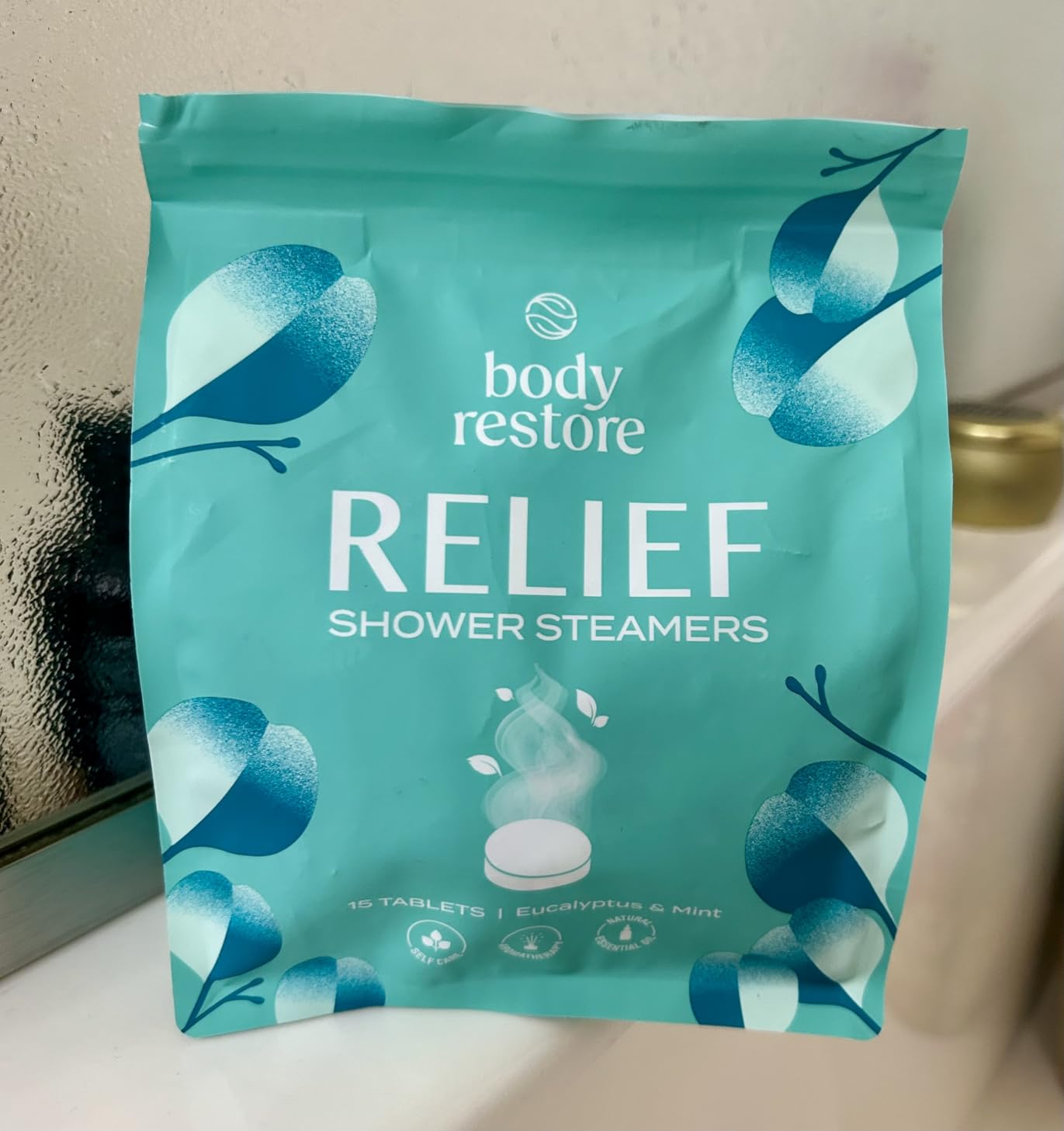 Body Restore Shower Steamers Aromatherapy 15 Pack - Fathers Day Gift for Dad, Birthday Gifts for Women & Men, Spa Stress Relief & Relaxation Self Care Gifts - Premium Eucalyptus Essential Oil Tablets customer photo 1