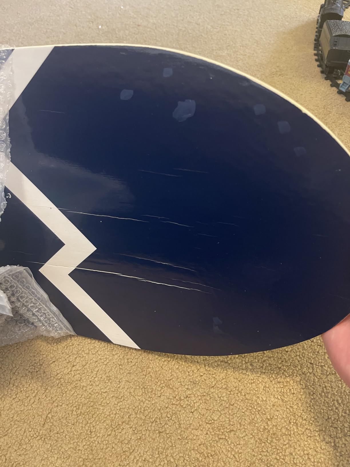 SportsStuff Snow Ryder Hardwood Snowboard, Beginner's Wood Snowboard, Multiple Sizes/Colors customer photo 1