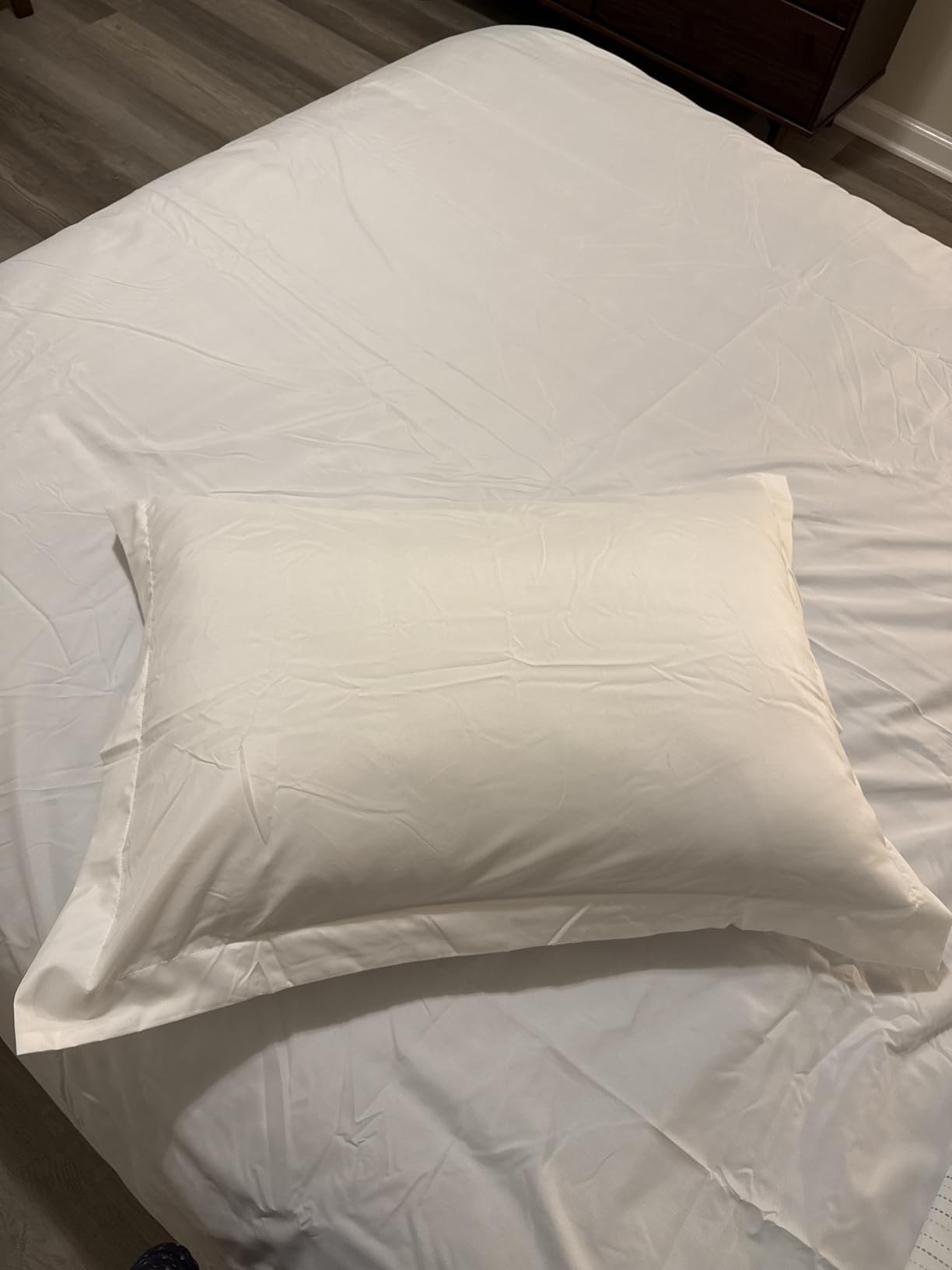 Bedsure White Duvet Cover Queen Size - Soft Double Brushed Bedding Set for Kids & Adults, Zipper Closure, 3 Pieces, Includes 1 Duvet Cover (90