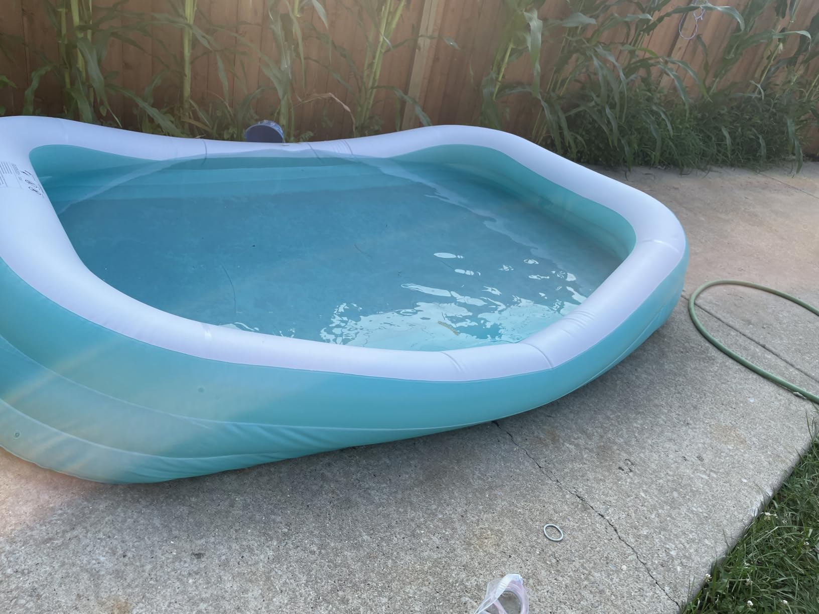 Toysical Inflatable Pool for Kids and Adults with Pump - 118 x 72 x 22 - More Durable Than Other Blow up Pools for Adults - Includes Patches customer photo 1
