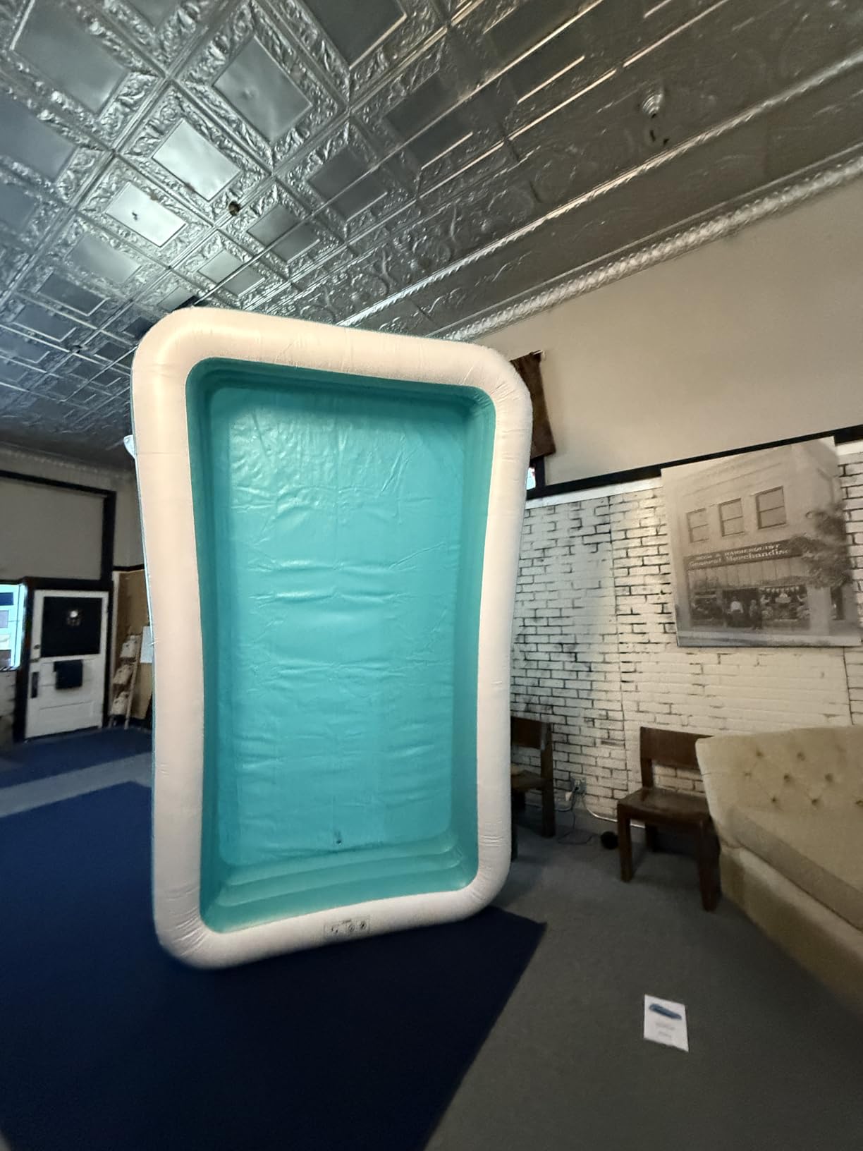 Toysical Inflatable Pool for Kids and Adults with Pump - 118 x 72 x 22 - More Durable Than Other Blow up Pools for Adults - Includes Patches customer photo 2