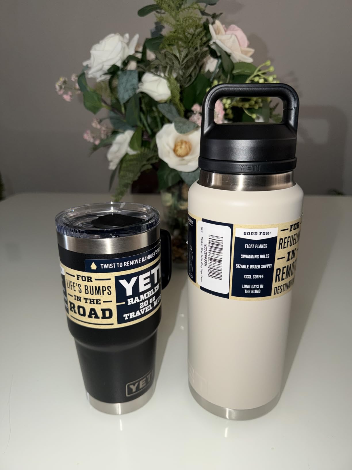 YETI Rambler 20 oz Travel Mug, Stainless Steel, Vacuum Insulated with Stronghold Lid customer photo 1
