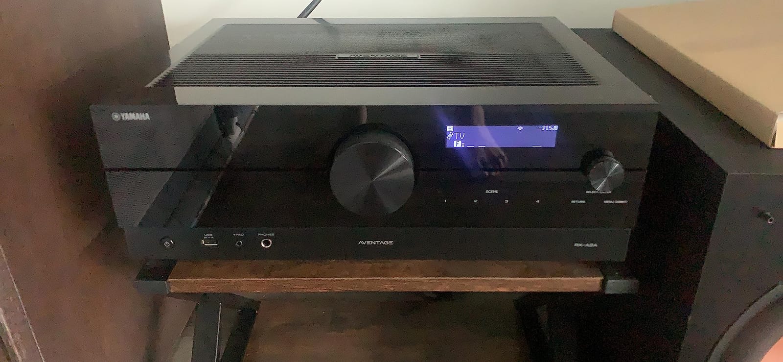 Yamaha RX-A2A AVENTAGE 7.2-Channel AV Receiver - 8K and 4K/120 HDMI, eARC, Dolby Atmos, DTS:X, Wi-Fi, Bluetooth, MusicCast customer photo 2