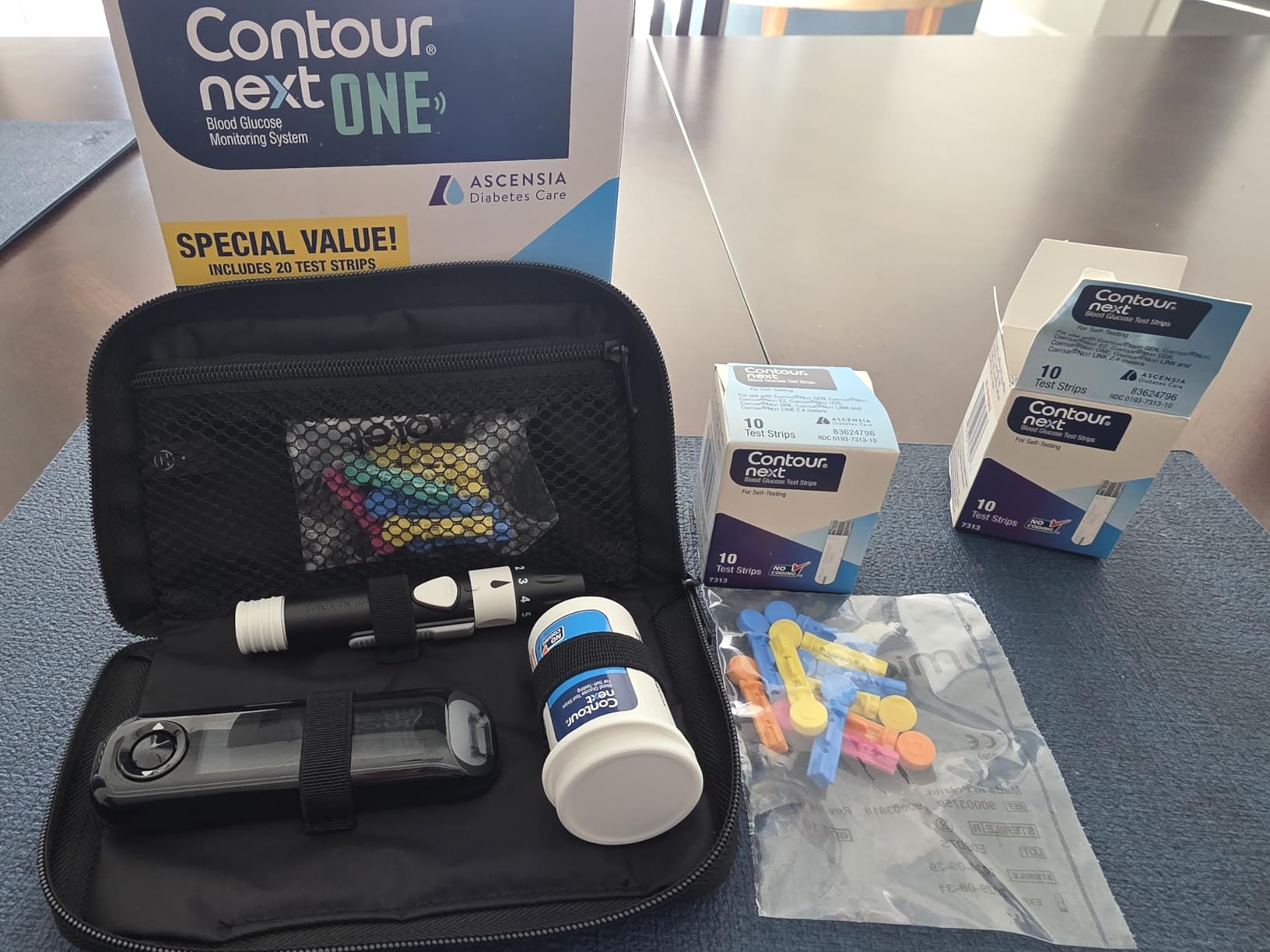 CONTOUR NEXT ONE Blood Glucose Monitoring System All-in-One Kit for Diabetes customer photo 1