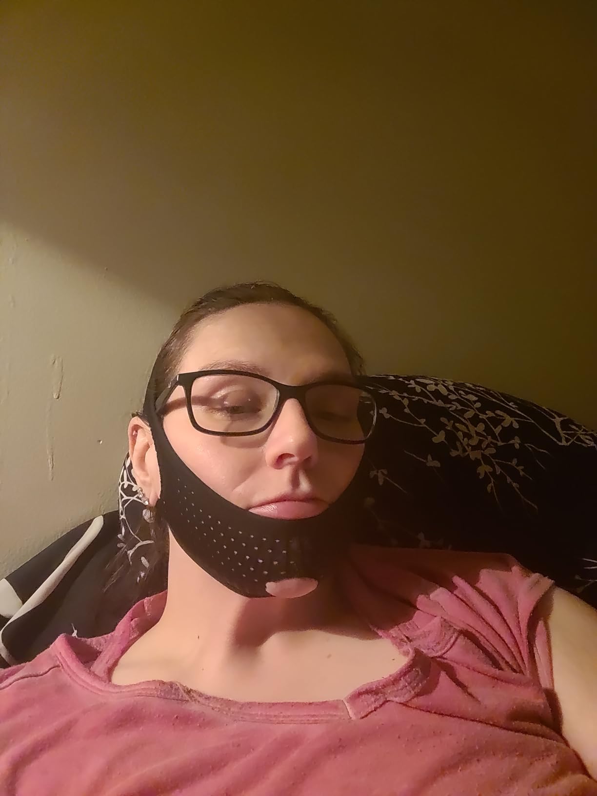 Anti Snore Chin Strap, Anti-Dry Mouth Chin Strap for CPAP Users, Stop Noise | Snoreless Sleeping Solution for Men and Women - Breathing Aid for Snoring customer photo 2