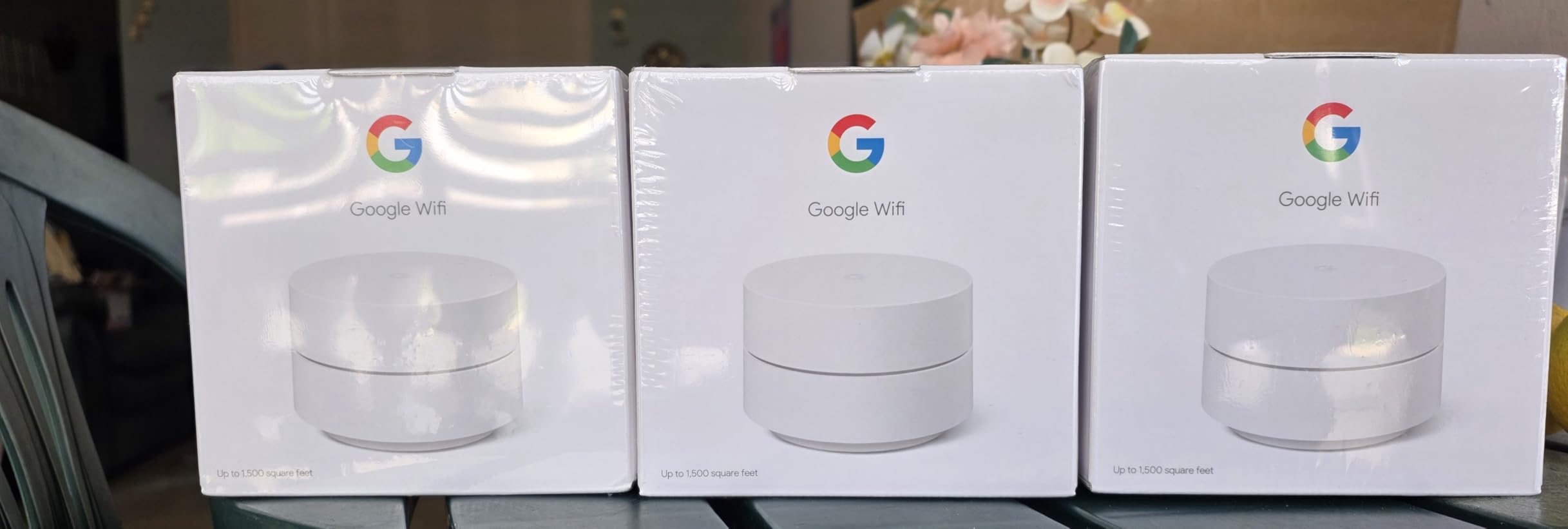 Google Wifi - AC1200 - Mesh WiFi System - Wifi Router - 1500 Sq Ft Coverage - 1 pack customer photo 2