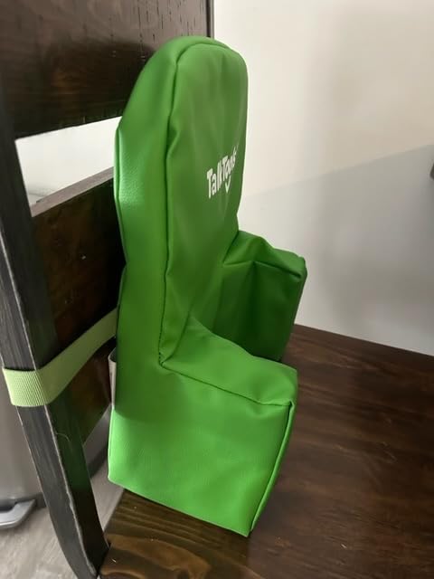 TalkTools Baby High Chair Helper | Polyfoam with Vinyl | Toddler Therapeutic Cushion Insert | Ideal for Children with Special Needs | Promotes Upright Sitting, Stability, and Comfort for Kids - Blue customer photo 2