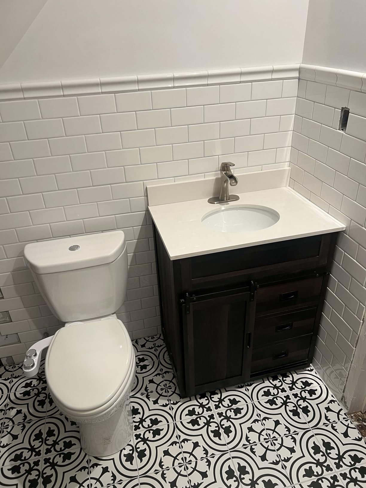 Brondell Bidet - FreshSpa Comfort Plus Bidet Attachment - Dual Temperature and Dual Nozzle with Retractable Nozzles and Self-Cleaning Function customer photo 1