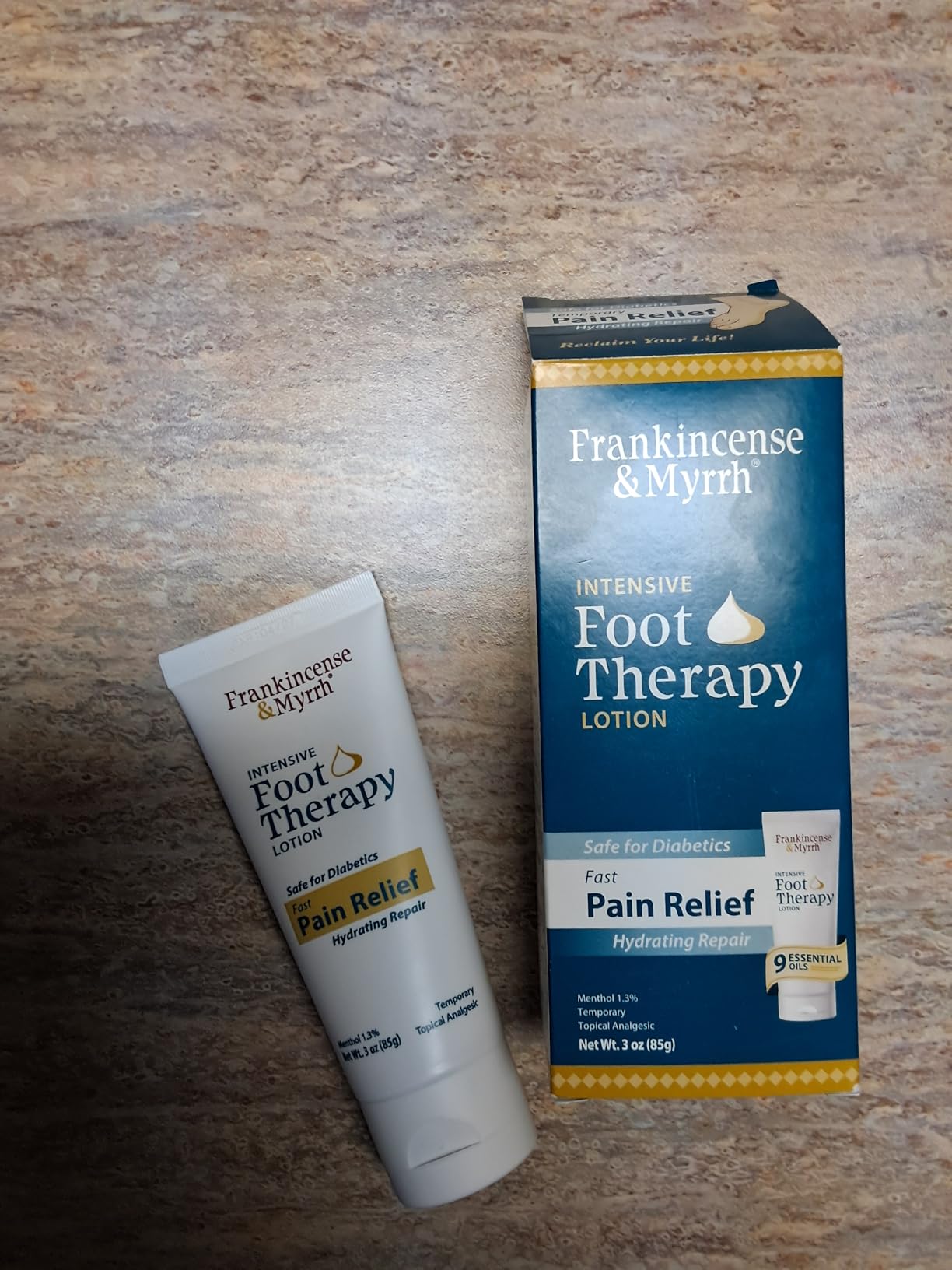 Frankincense & Myrrh Intensive Foot Therapy Lotion, Diabetic Relief, 3 oz customer photo 2