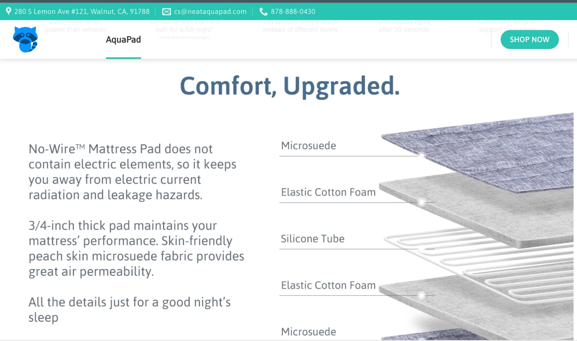 AquaPad CozyFlow Water Heated Mattress Pad, No Electric Wire, All Digital, 5 YR Warranty, AirQuiet and Dual-Tank Technology, ETL Listed, Smart, Hydro Heat Onsu Mat Topper Bed Warmer (Twin/Single) customer photo 1
