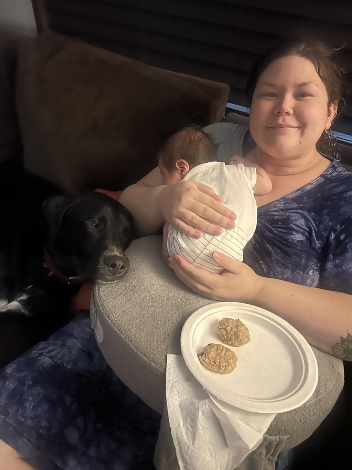 My Brest Friend Nursing Pillow - Deluxe - Enhanced Comfort w/ Slipcover - Ergonomic Breastfeeding Pillow For Ultimate Support For Mom & Baby - Adjustable Pillow W/ Handy Side Pocket, Soft Rose customer photo 2