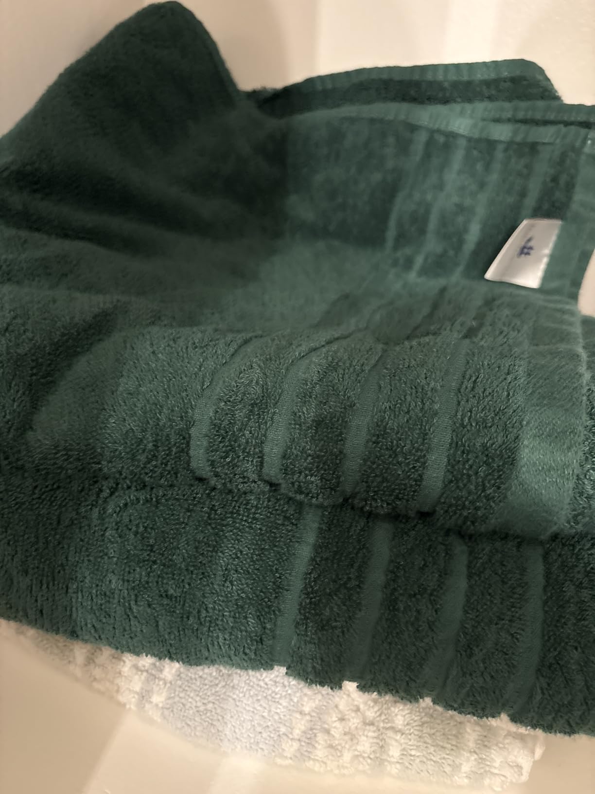 Tens Towels 4 Piece Extra Large Bath Towels 30 x 60 Inches, Dark Grey | 100% Cotton, Larger & Lighter Weight, Quicker to Dry, Super Soft and Absorbent, Perfect for Bathroom customer photo 1
