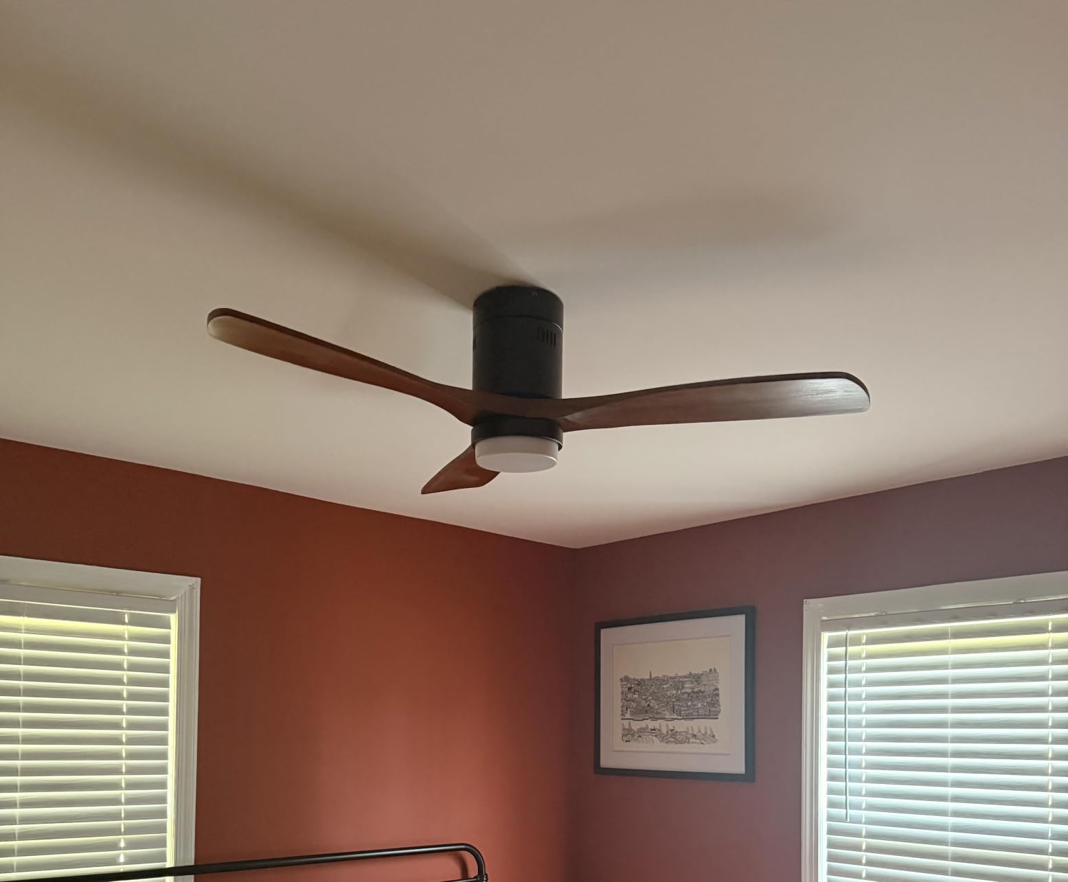 Sofucor 52 Inch Wood Ceiling Fans with Lights and Remote, Low Profile customer photo 2