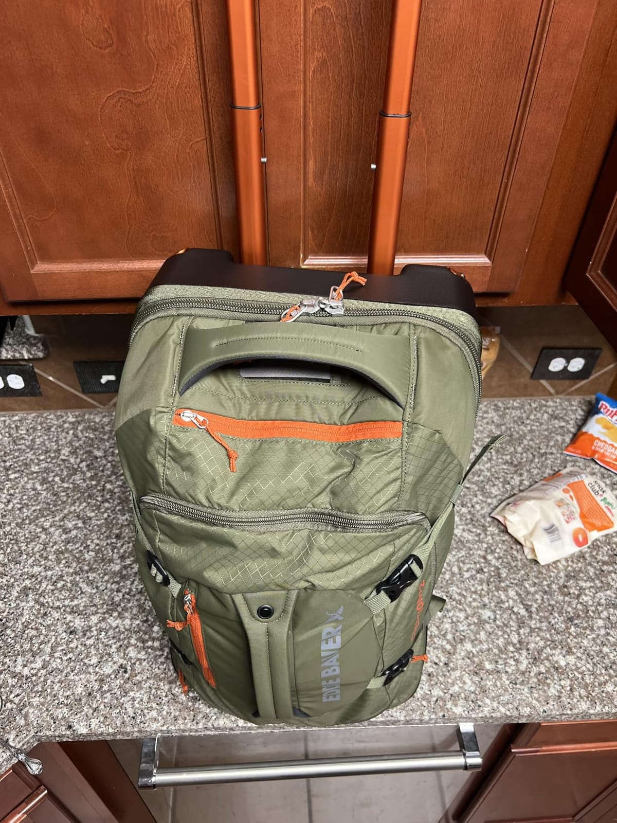 Expedition Rolling Duffel Bag with Wheels - Storm, 22