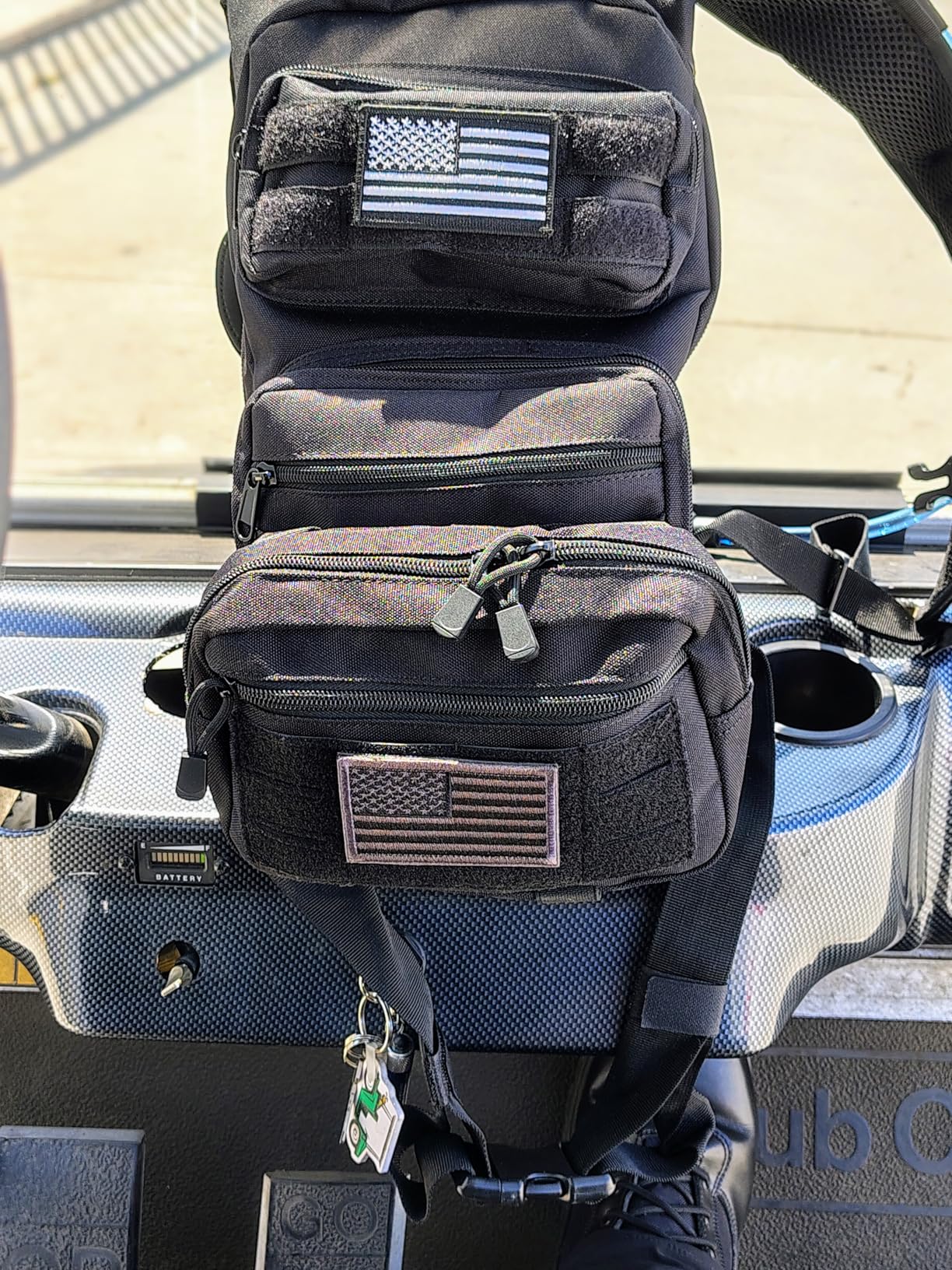 Hydration Backpack with 3L TPU Water Bladder, Tactical Molle Water Backpack for Men Women, Hydration Pack for Hiking, Biking, Running and Climbing customer photo 2