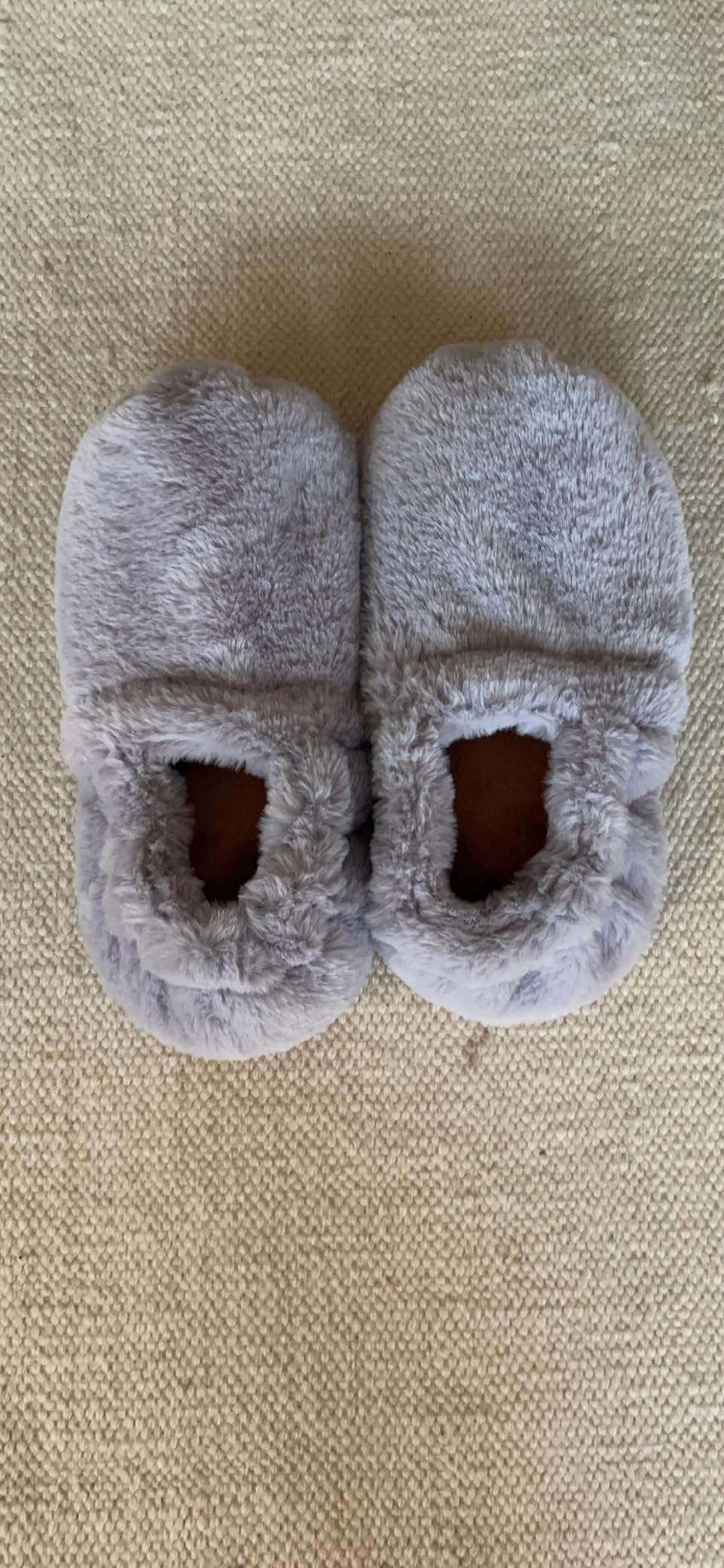 Leonns Microwavable Slippers - Heated Booties for Women and Men | Heated Foot Warmers for Feet in Bed, Reusable & Cozy Foot Warmer for Bed | Soothing Warmth & Comfort for Cold Feet customer photo 1