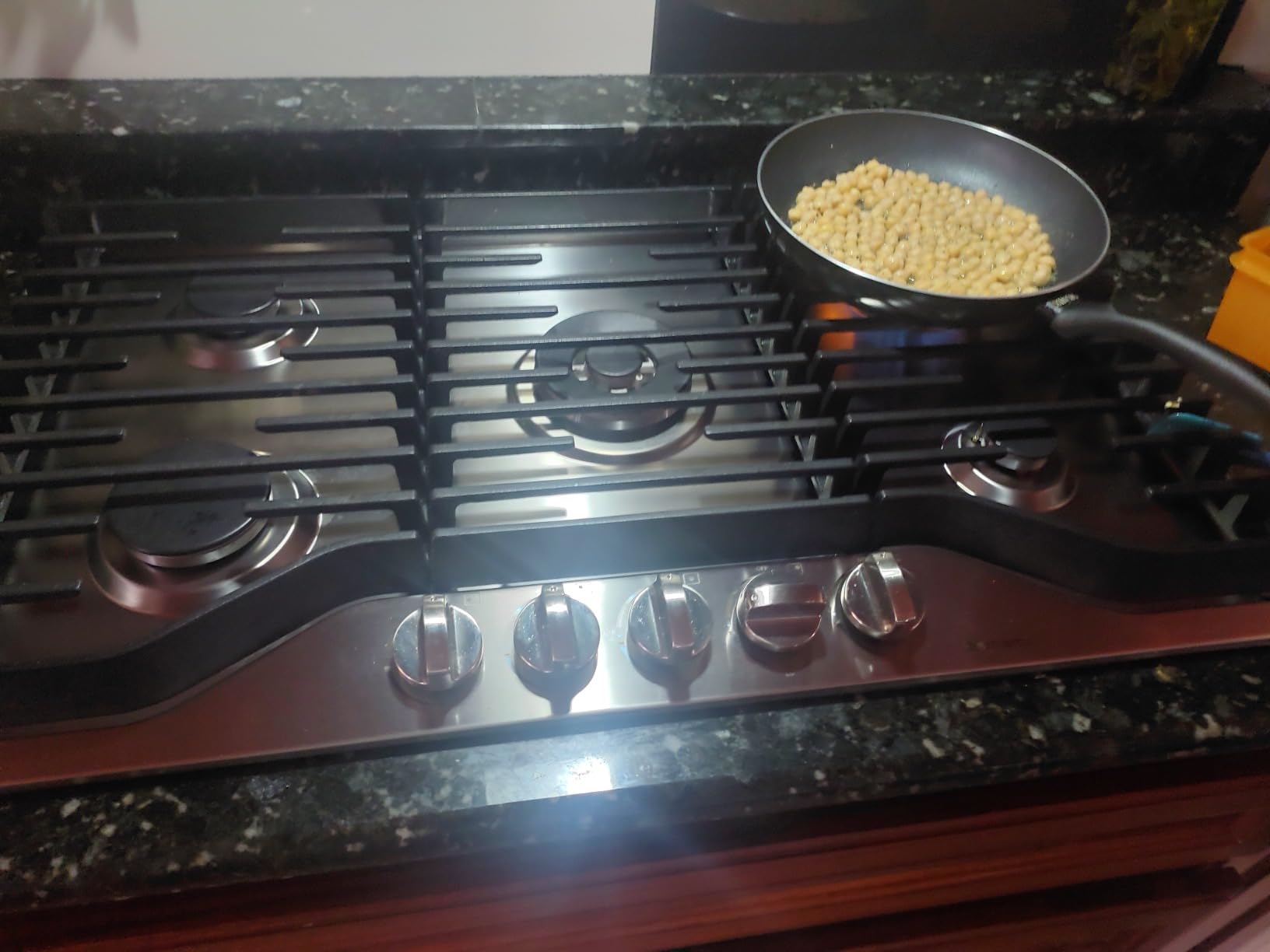 ThermoMate Heavy 36 Inch Gas Cooktop with 5 Italy Sabaf Power Burners, Built In Stove Top of 304 Stainless Steel, Gas Hob NG/LPG Convertible, Cooker with Thermocouple Protection CSA Certified customer photo 2