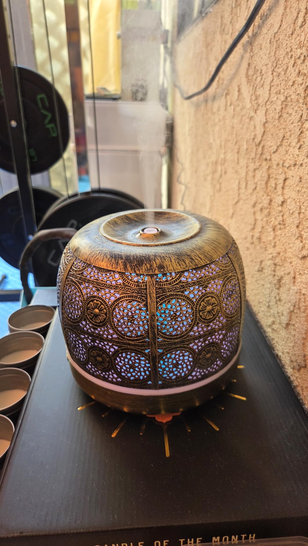 ARVIDSSON Essential Oil Diffuser for Home, 500ml Aromatherapy Diffuser | Metal Diffuser for Large Room customer photo 2