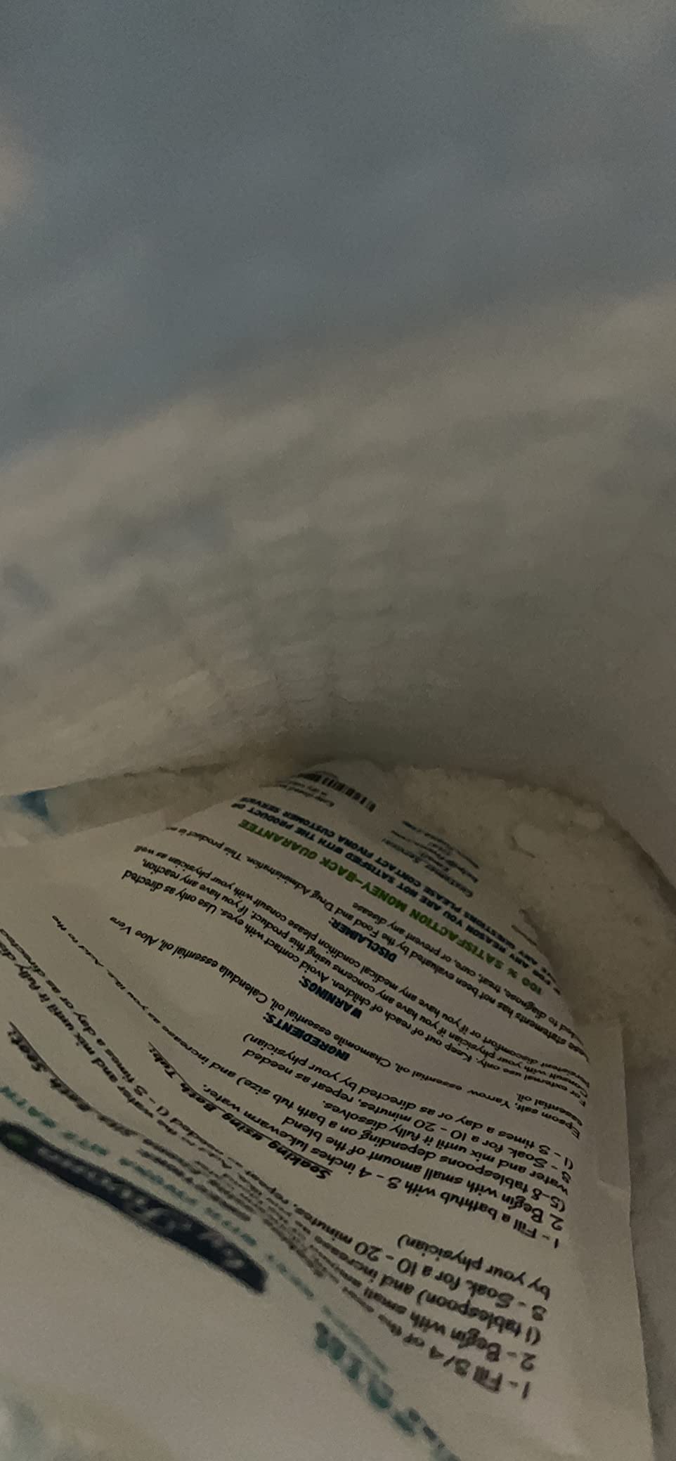 Hemorrhoid Care Postpartum Care Bartholin Cyst Relief - FIVONA Sitz Bath Salt Natural Epsom Blend with Essential Oils Soak - 14.1 oz customer photo 1