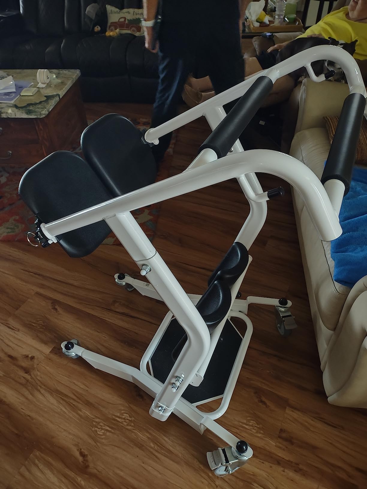 Vive Mobility Sit to Stand Patient Lift for Handicapped, Stand Assist Lift Aid for Home Care Use, Elderly Lift Assist Transfer Device, Transport Chair Stand Assist for Seniors, Adults & Disabled customer photo 2