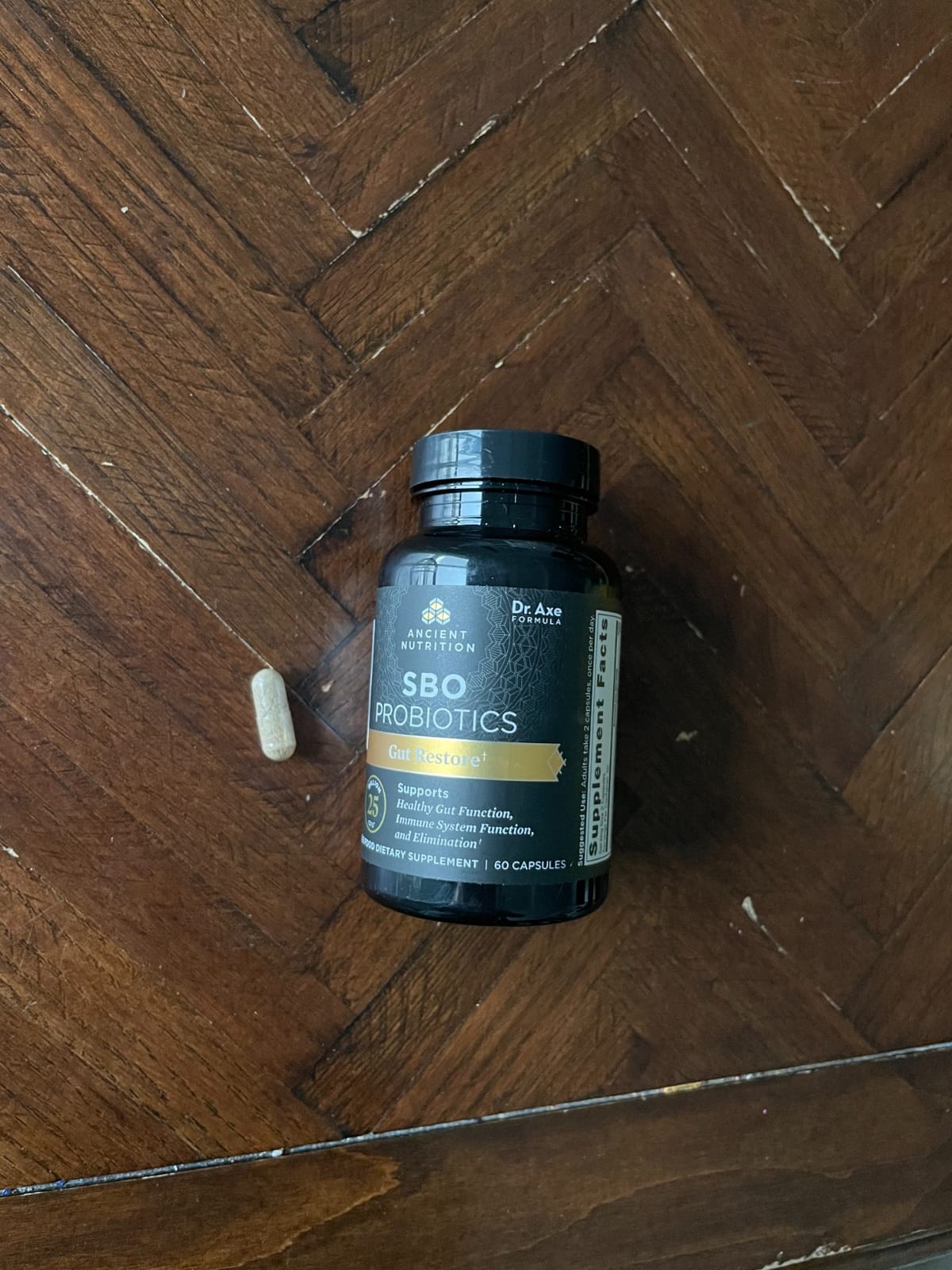 Ancient Nutrition SBO Probiotics Gut Restore 25 Billion CFUs Capsules customer photo 1